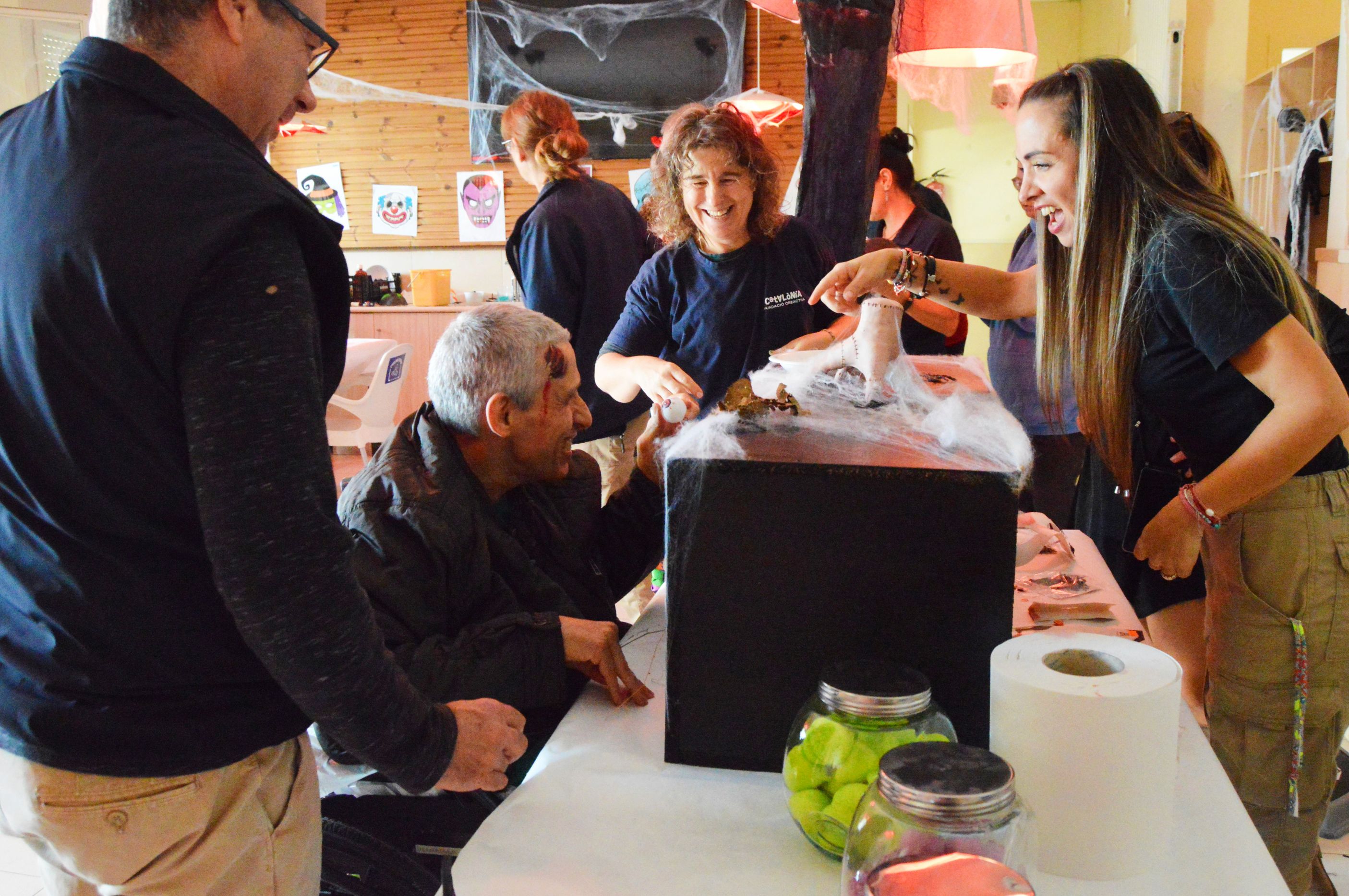 Castanyada i Halloween a Catalònia Fundació Creactiva. FOTO: Nora Muñoz