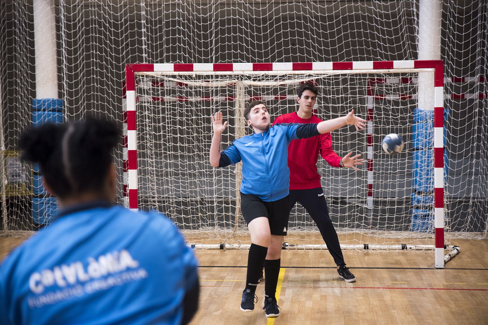 Nou equip special del Club Handbol Sant Cugat. FOTO: Bernat Millet (TOT Sant Cugat)