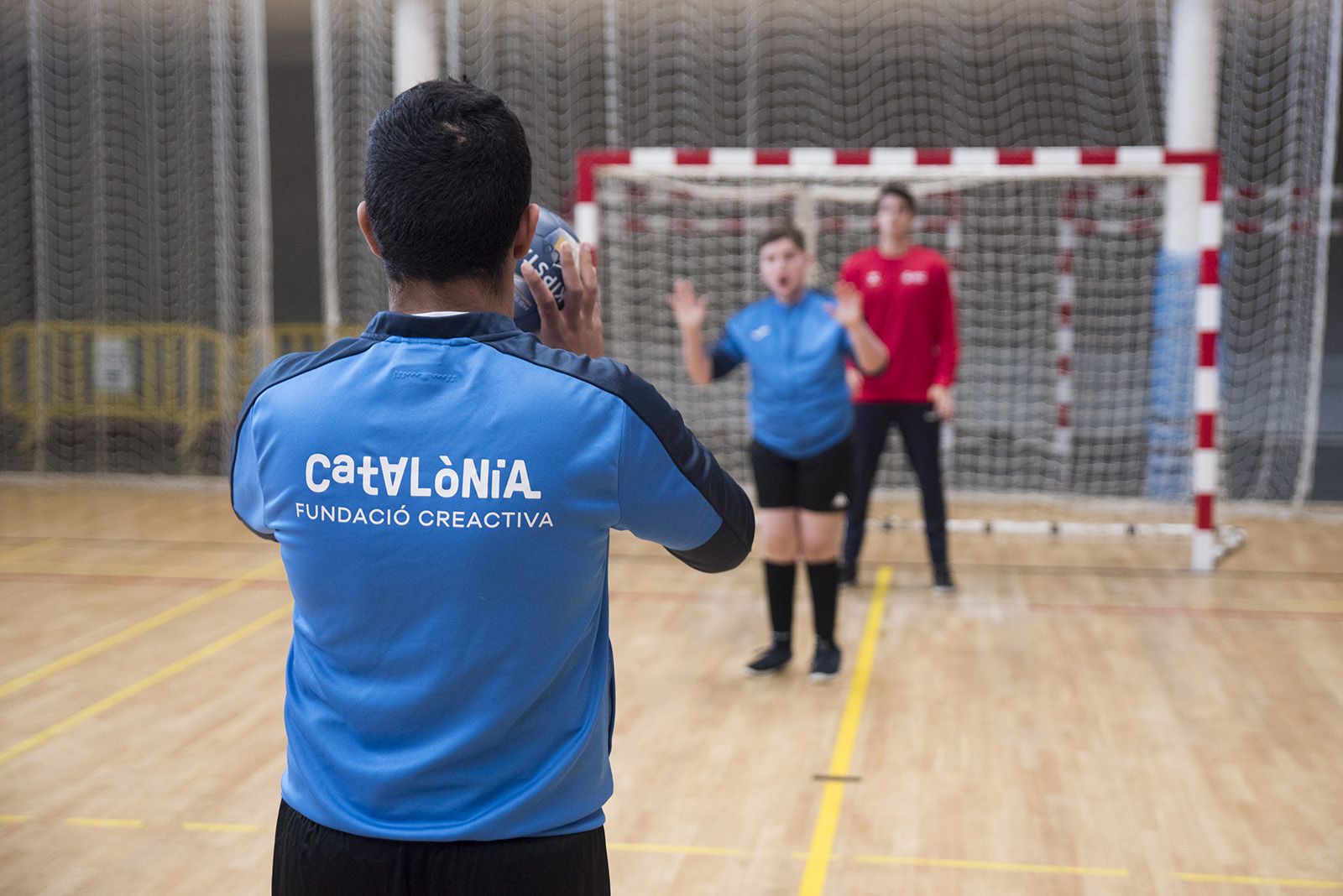 Nou equip special del Club Handbol Sant Cugat. FOTO: Bernat Millet (TOT Sant Cugat)