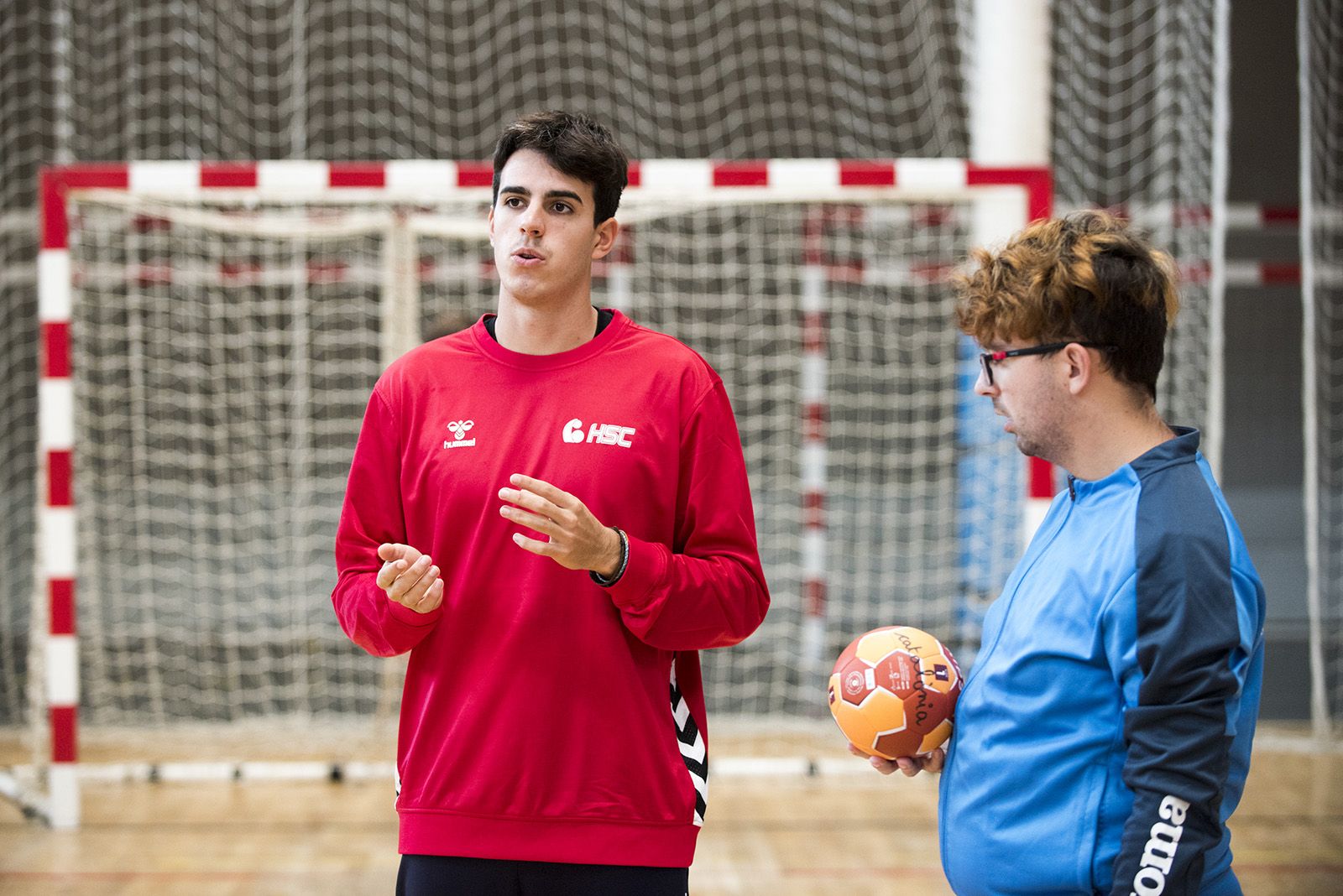 Nou equip special del Club Handbol Sant Cugat. FOTO: Bernat Millet (TOT Sant Cugat)