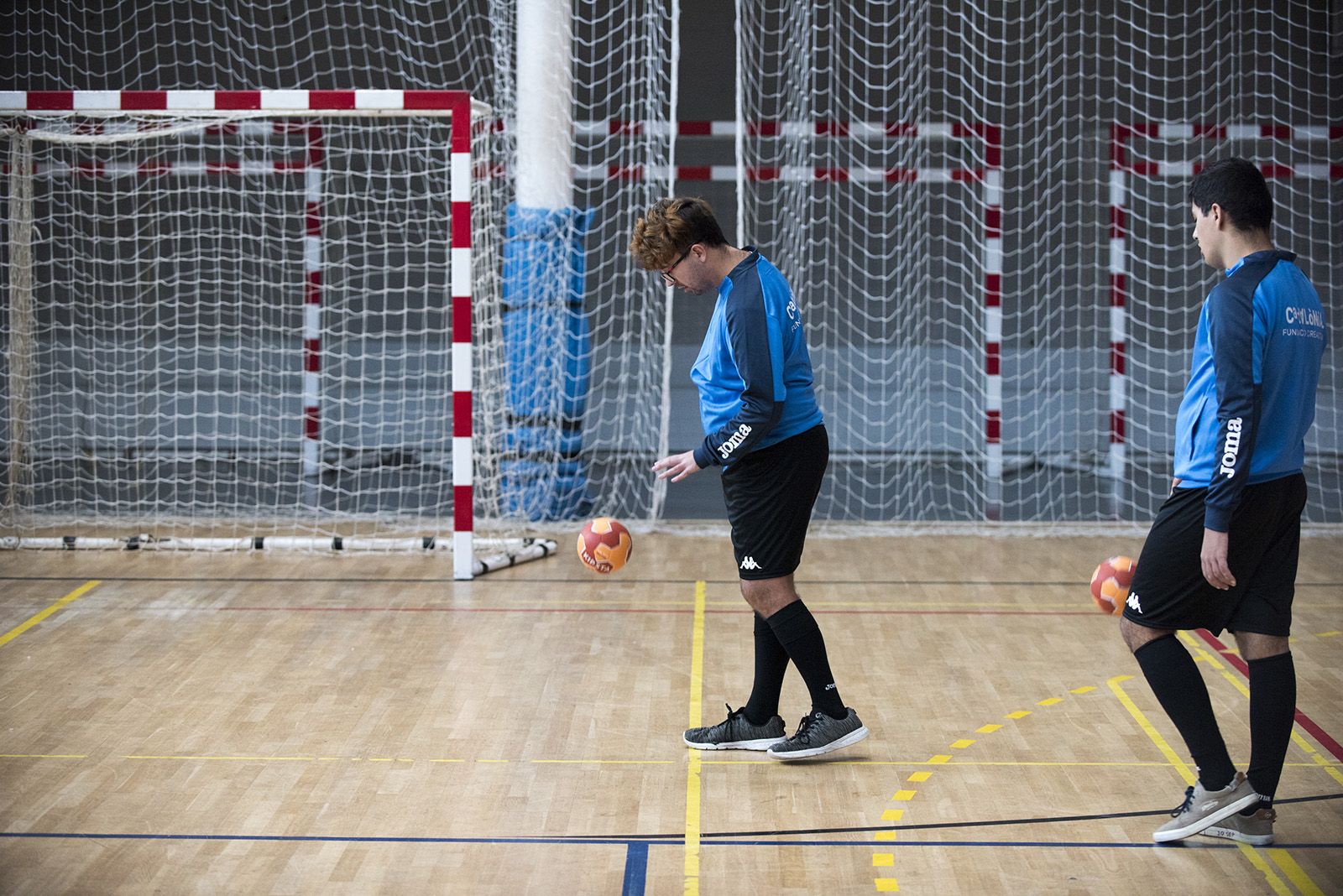 Nou equip special del Club Handbol Sant Cugat. FOTO: Bernat Millet (TOT Sant Cugat)