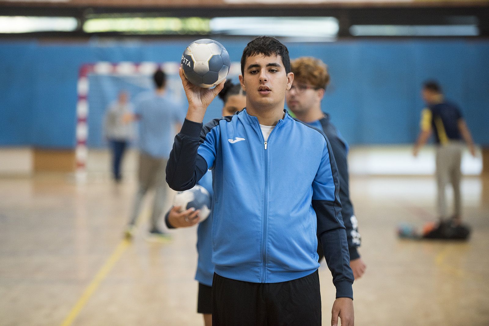 Nou equip special del Club Handbol Sant Cugat. FOTO: Bernat Millet (TOT Sant Cugat)