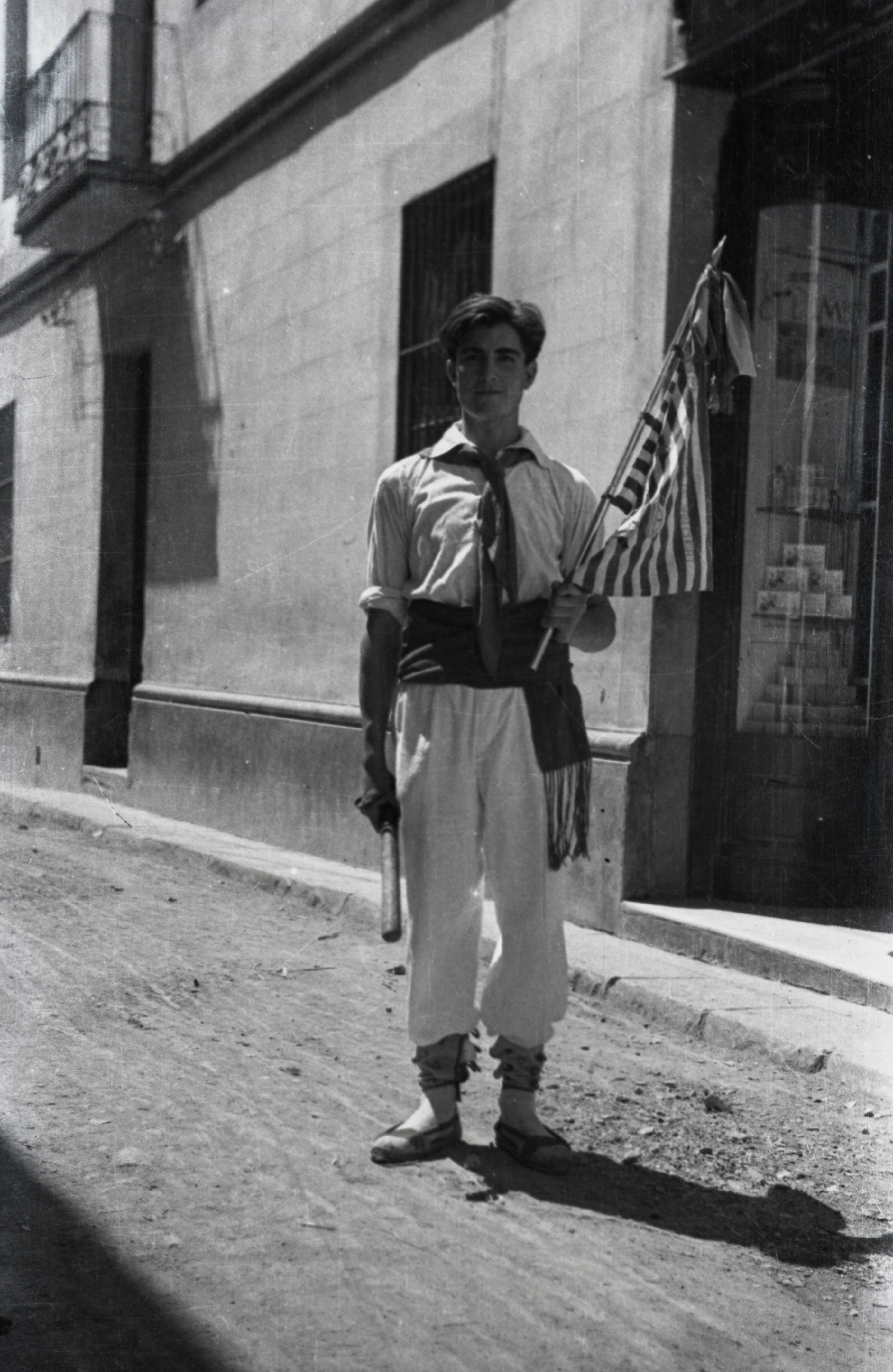 Fires de setembre entre els anys 1940 i 1950 FOTO: Joan Cabanas