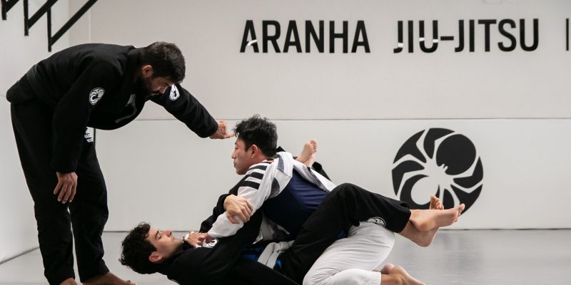 Sessió en directe del Brazilian Aranha Jiu Jitsu Sant Cugat. FOTO: Cedida