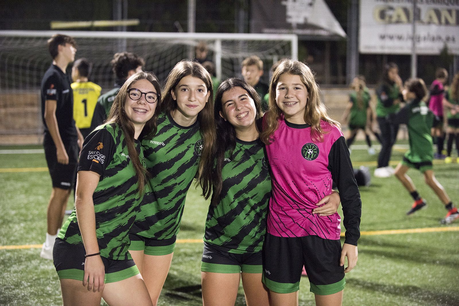 Presentació d'equips de futbol del CFU MIRA-SOL BACO. FOTO: Bernat Millet.