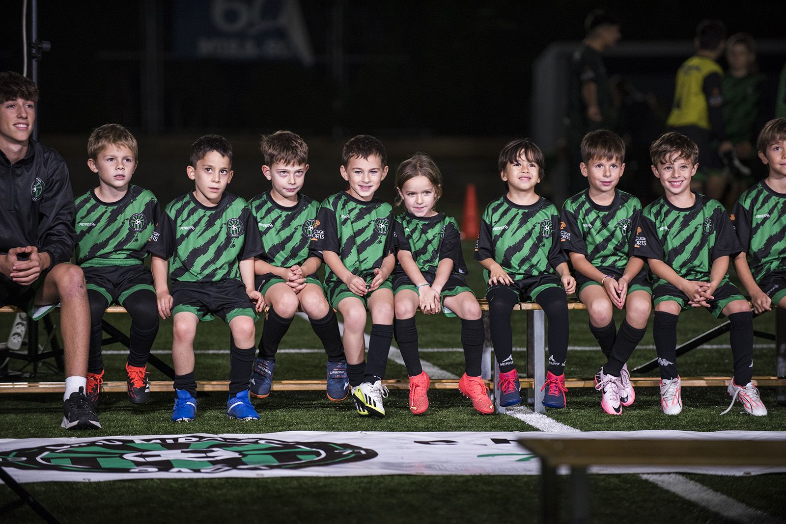 Presentació d'equips de futbol del CFU MIRA-SOL BACO. FOTO: Bernat Millet.