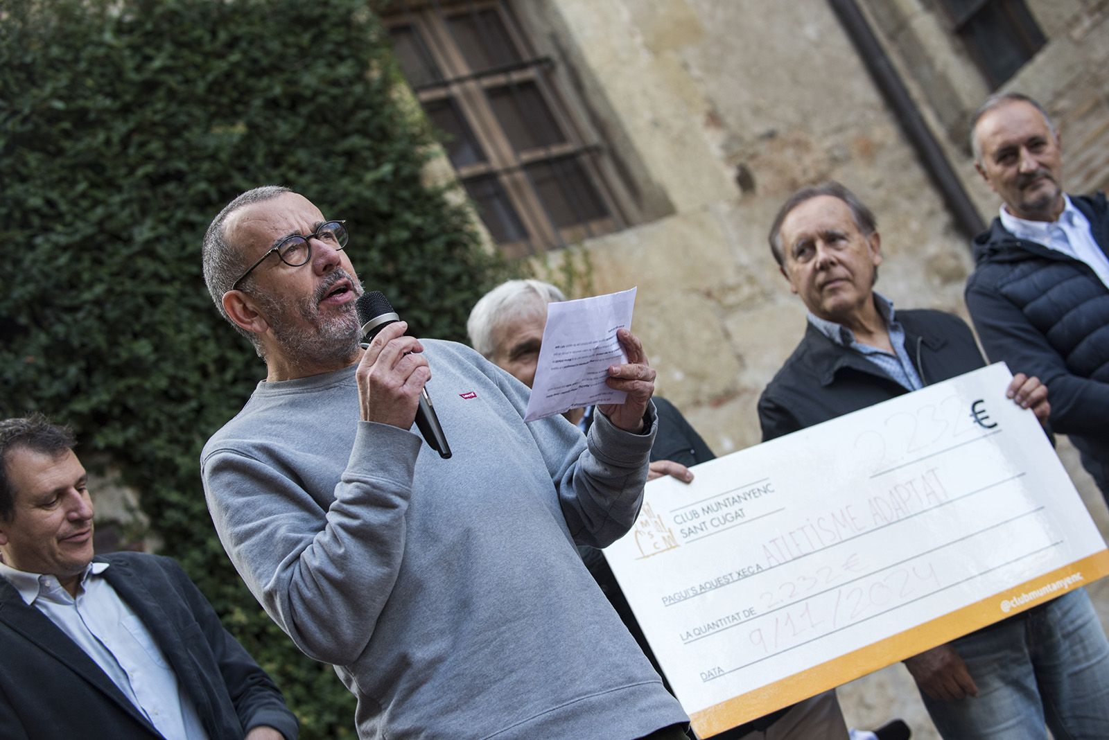 Entrega de premis de la 65a Marxa Infantil. FOTO: Bernat Millet.