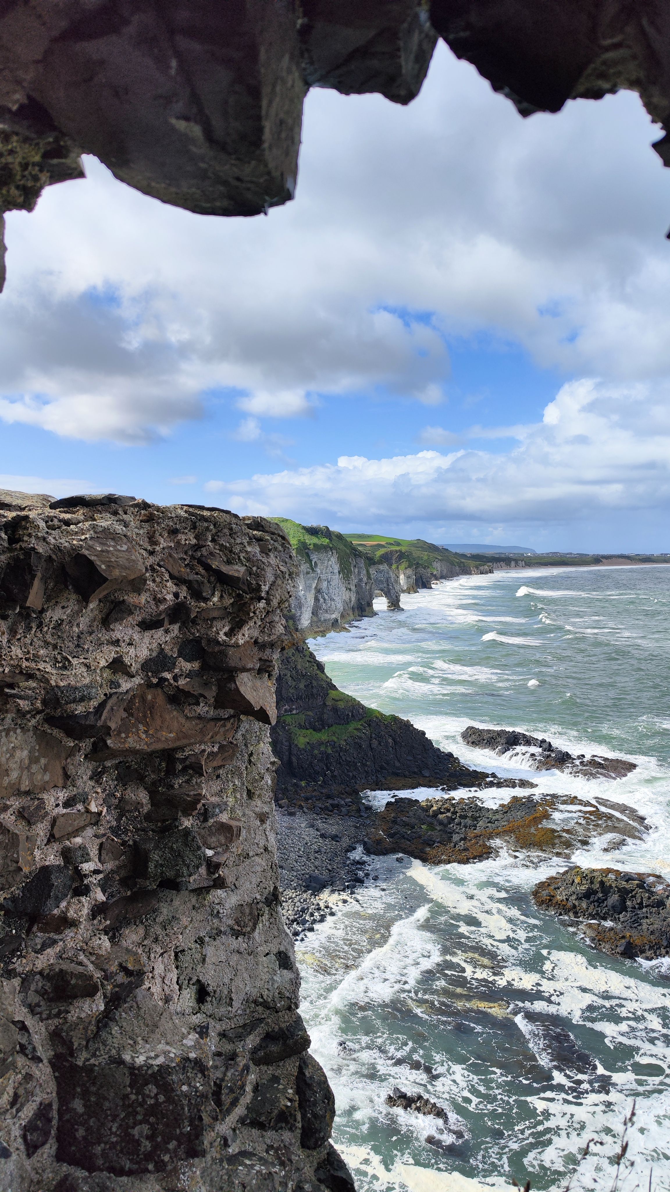 Natura enclaustrada · Castell de Dunluce Irlanda del nord FOTO: Monica Manzano Ferrer