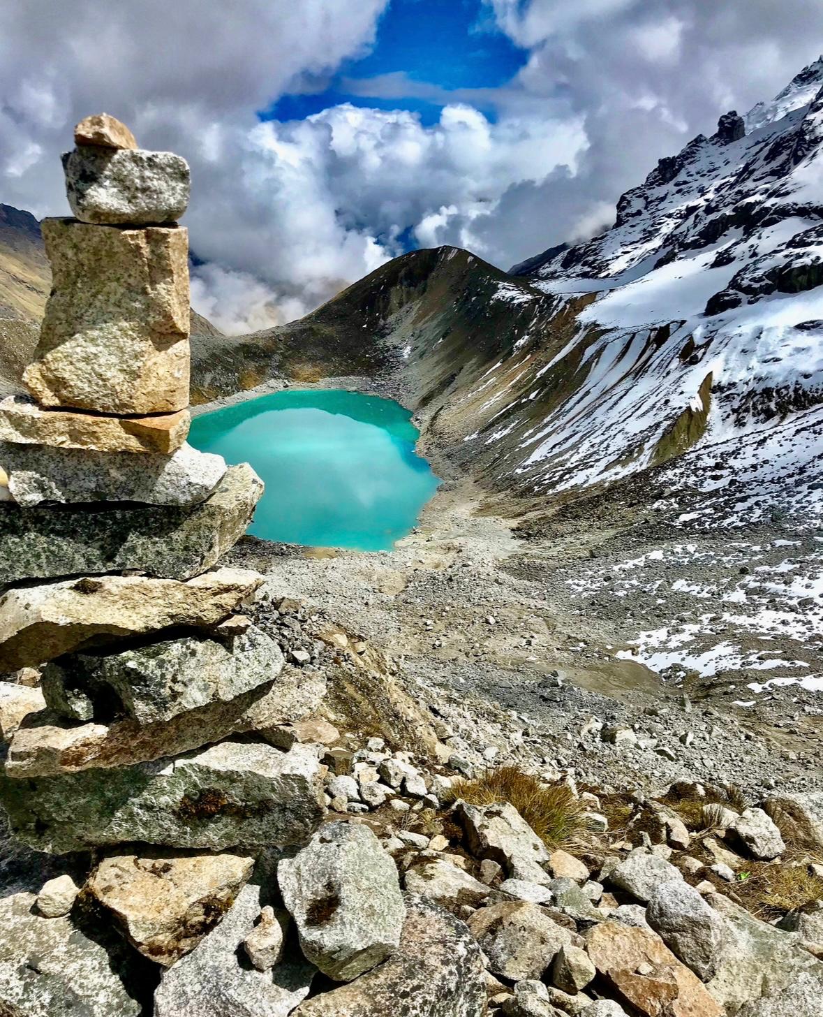 Más alto que nosotros solo el cielo · Salkantay Perú FOTO: Leticia Cano