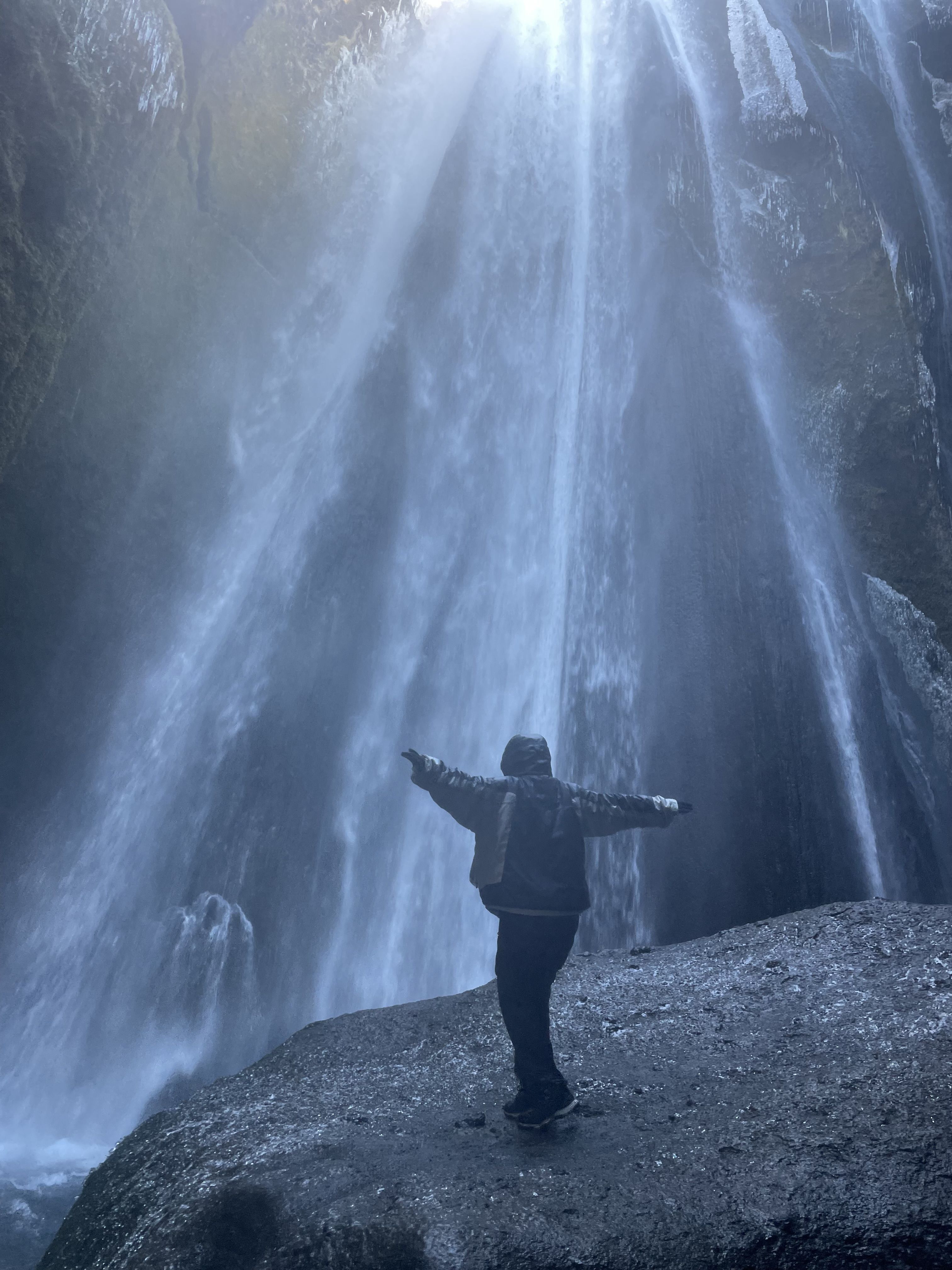 La força de la natura · Gljúfrafoss FOTO: Núria Sauló Fernández