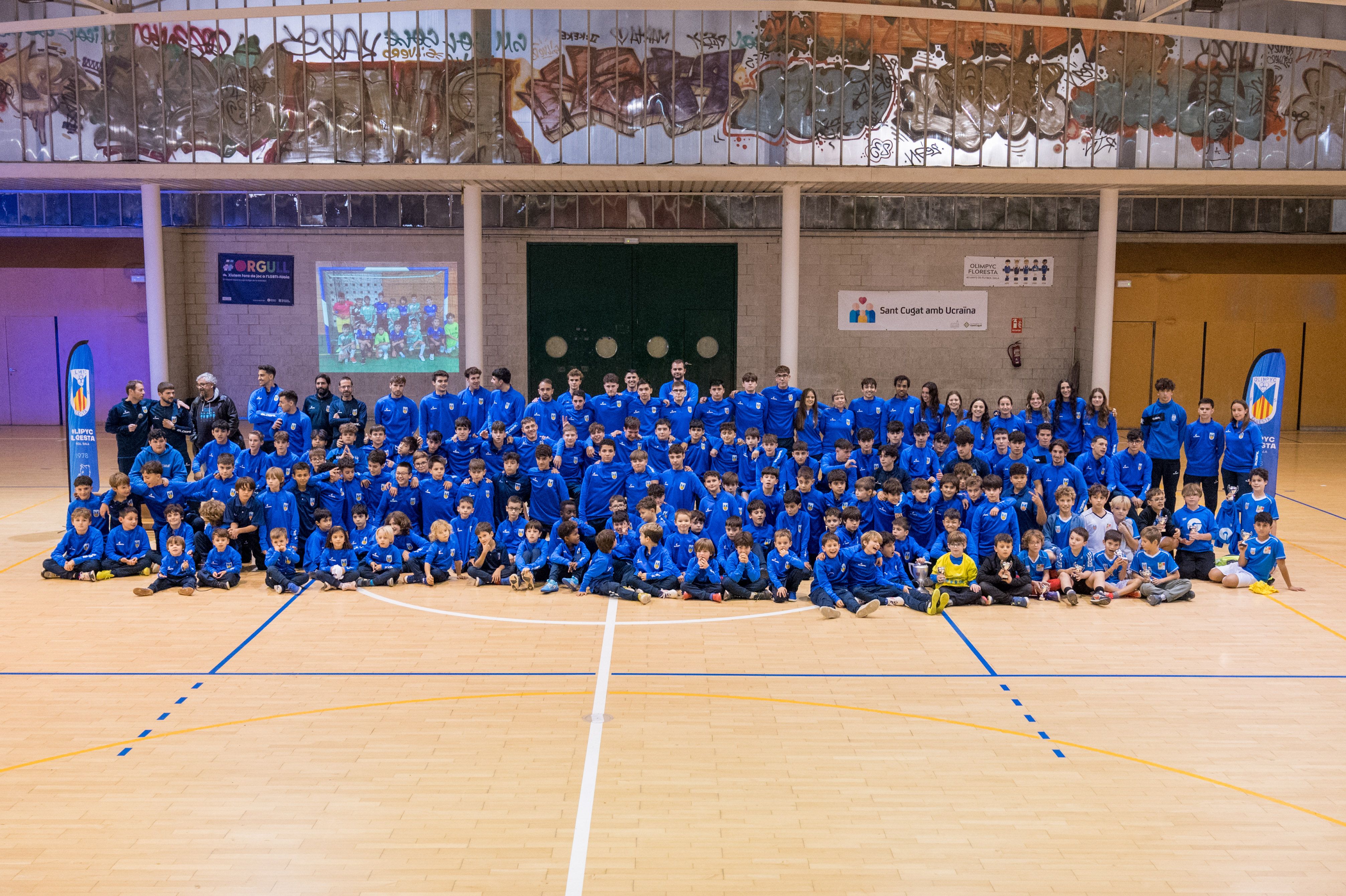 Presentació dels equips de l'Olimpyc Floresta de la temporada 2024-2025 FOTO: Carmelo Jiménez