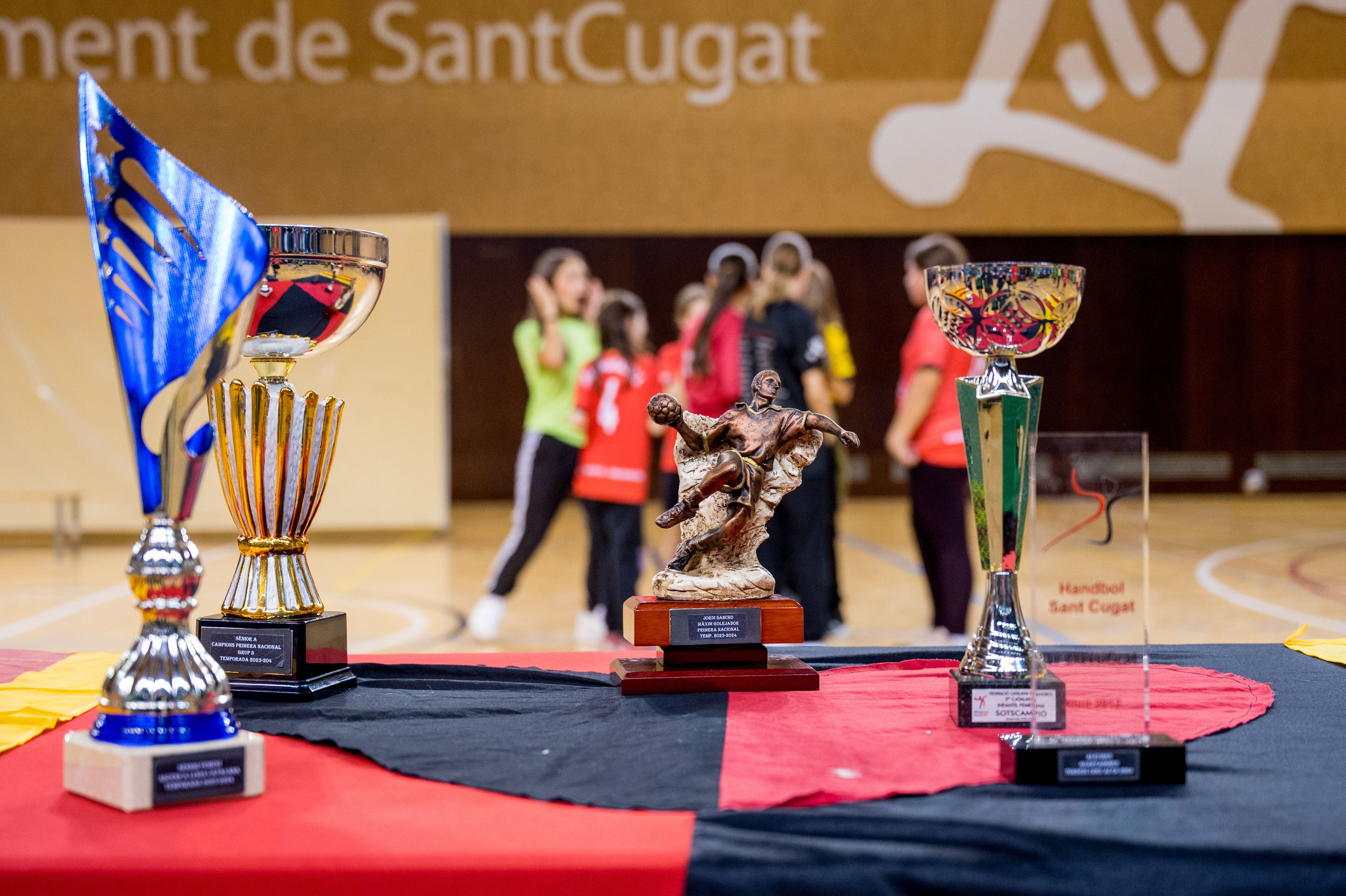 Presentació dels equips de l'Handbol Sant Cugat de la temporada 2024-2025 FOTO: Carmelo Jiménez