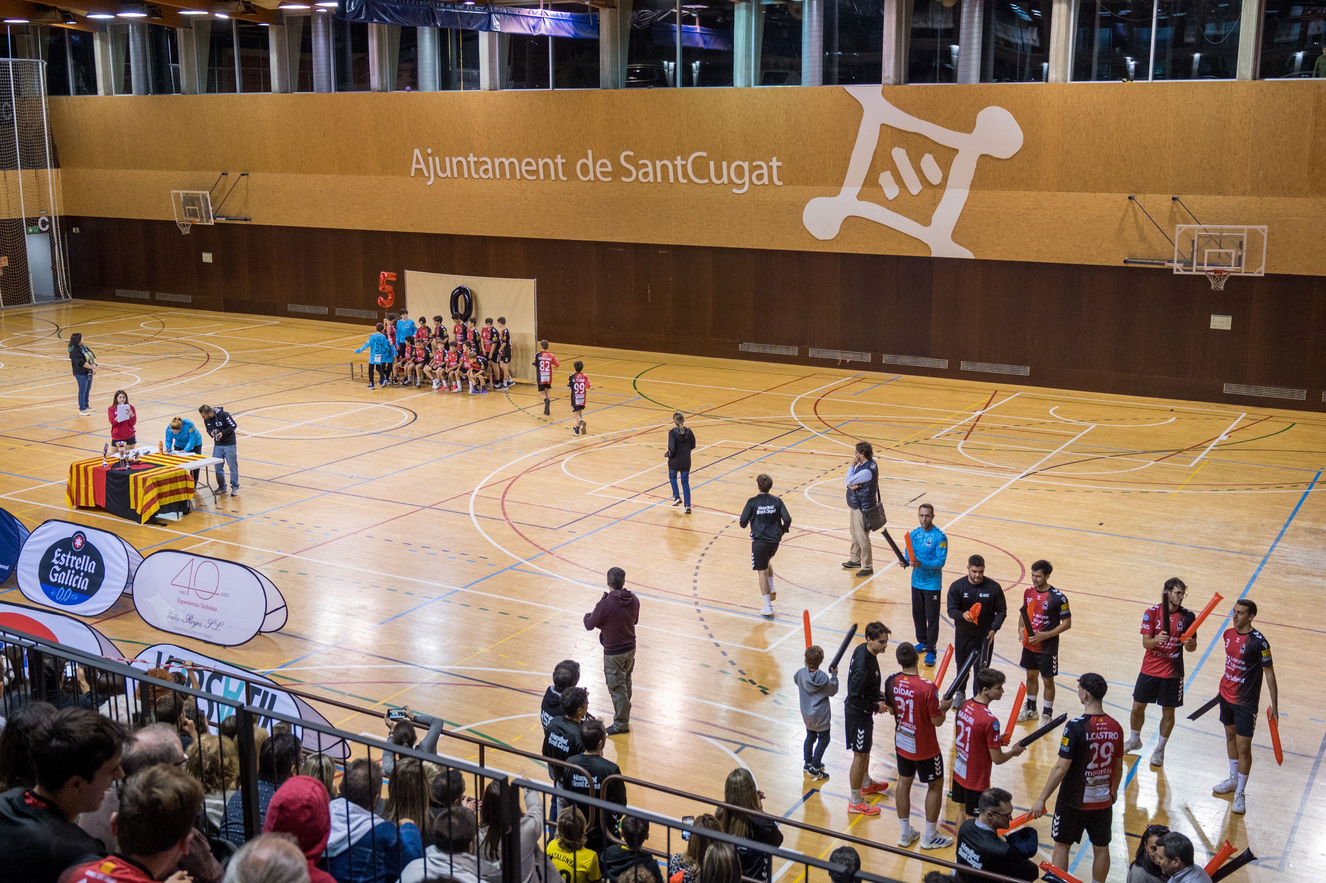 Presentació dels equips de l'Handbol Sant Cugat de la temporada 2024-2025 FOTO: Carmelo Jiménez