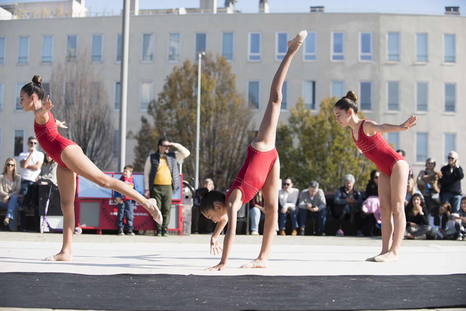 Exhibició Gimnàstica Rítmica I Estètica. FOTO: Bernat Millet.