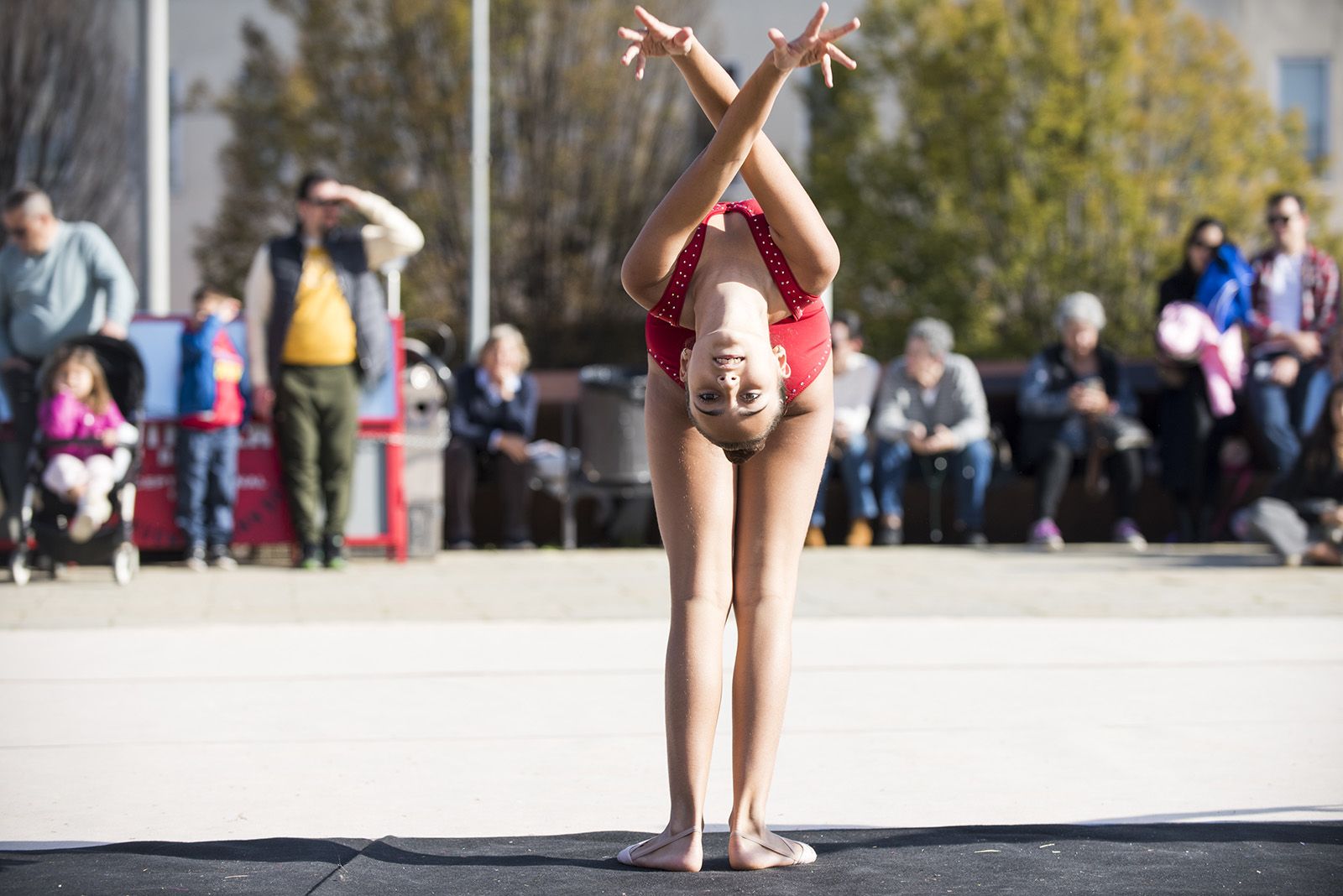 Exhibició Gimnàstica Rítmica I Estètica. FOTO: Bernat Millet.