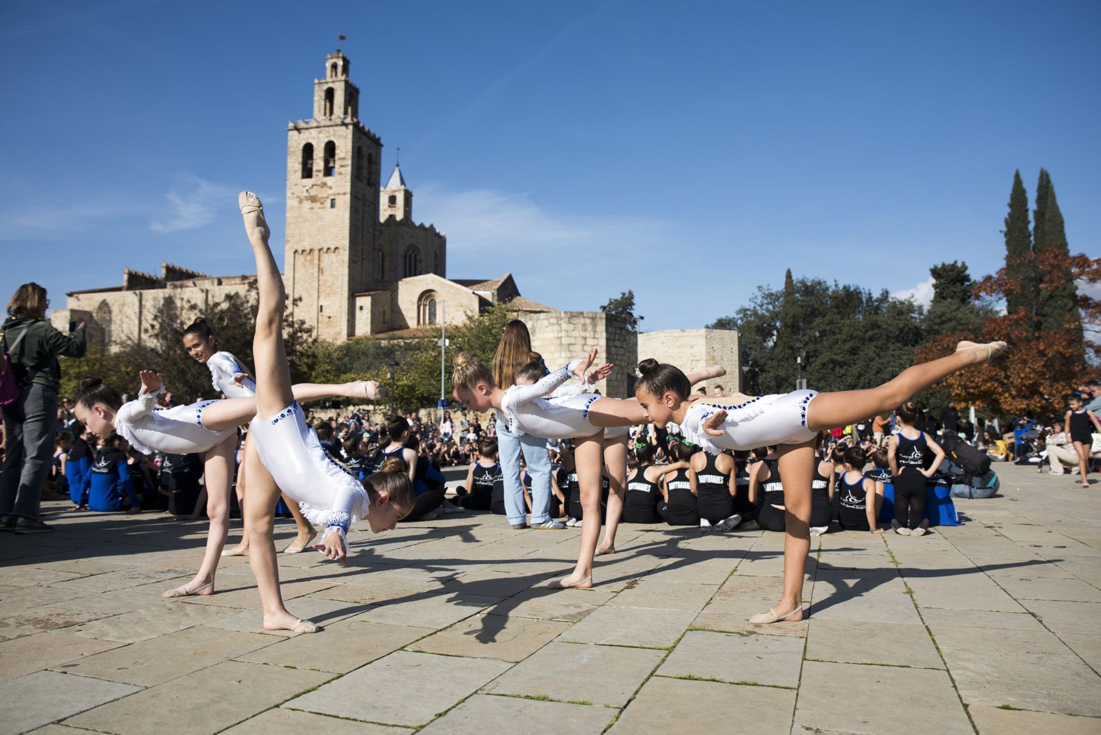 Exhibició Gimnàstica Rítmica I Estètica. FOTO: Bernat Millet.