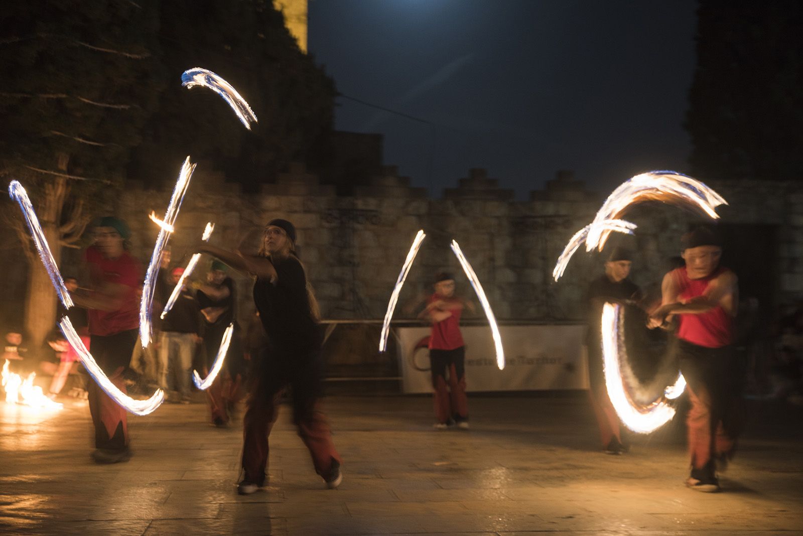 Correfoc Infantil amb colles convidades. FOTO: Bernat Millet.