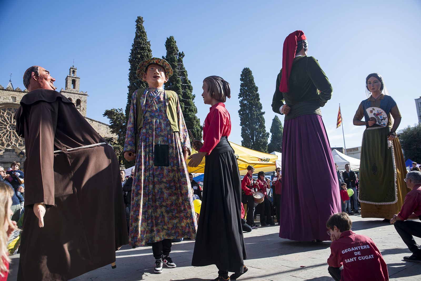 Cercavila de Gegants. FOTO: Bernat Millet.