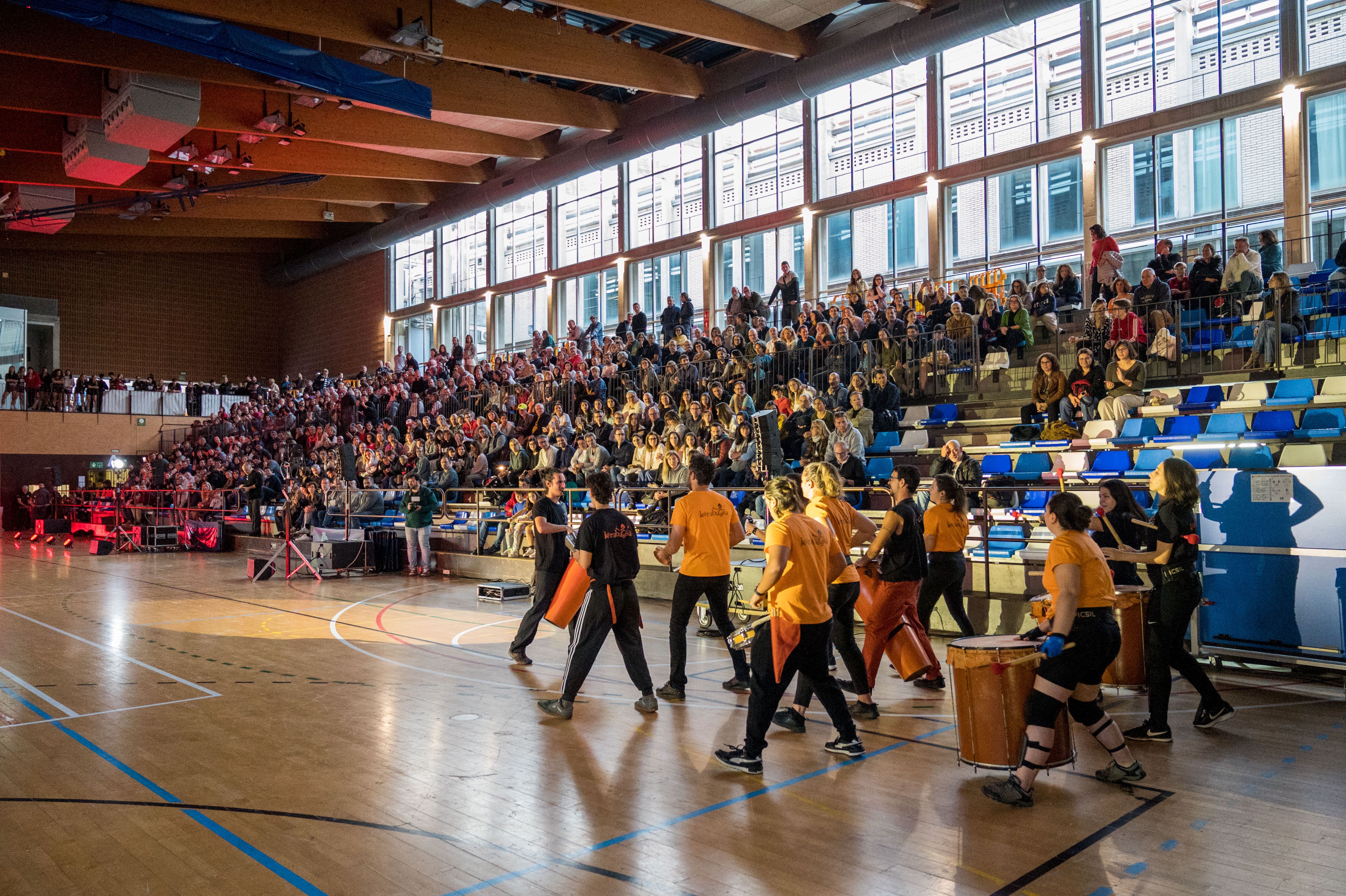 Karabassà a la presentació d'equips de la Unió Esportiva Sant Cugat