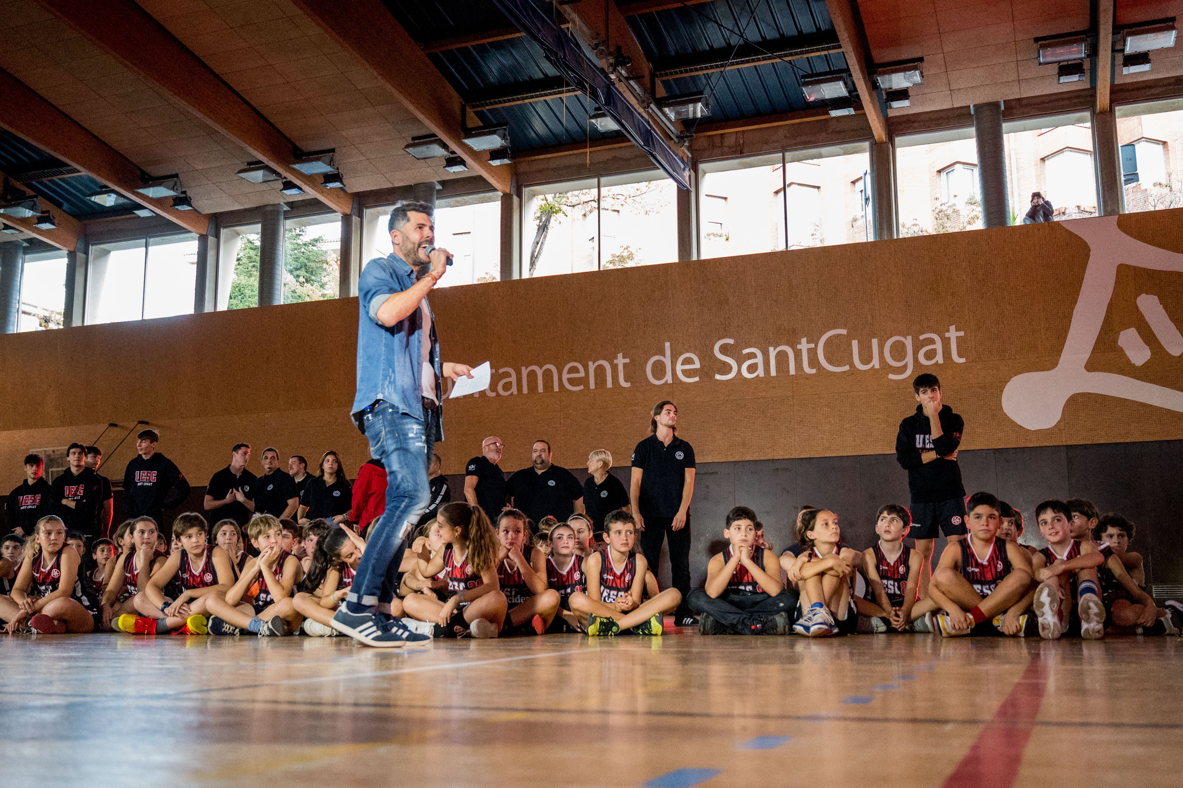 Presentació d'equips de la Unió Esportiva Sant Cugat