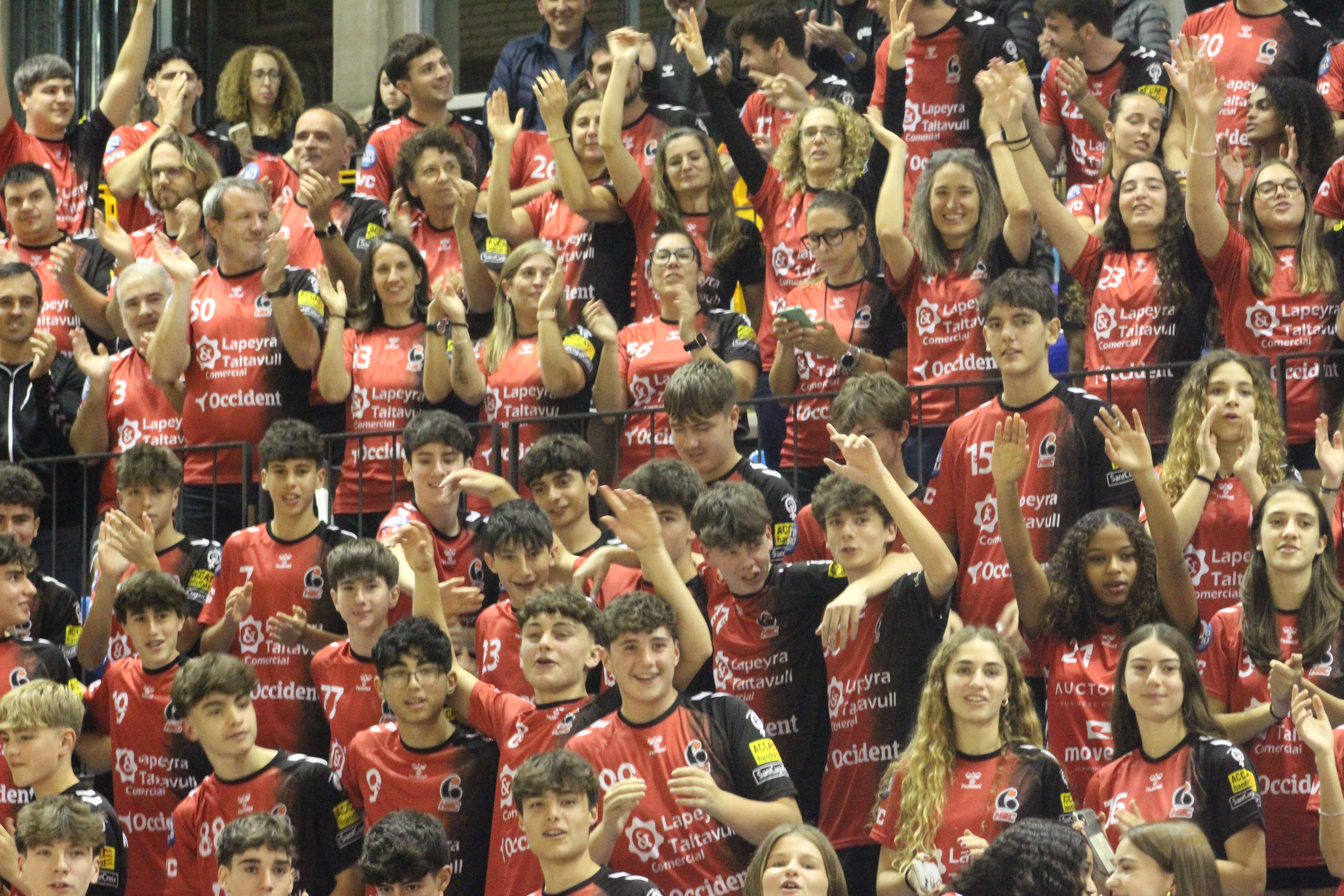 Presentació d'equips de l'Handbol Sant Cugat. FOTO: Handbol Sant Cugat