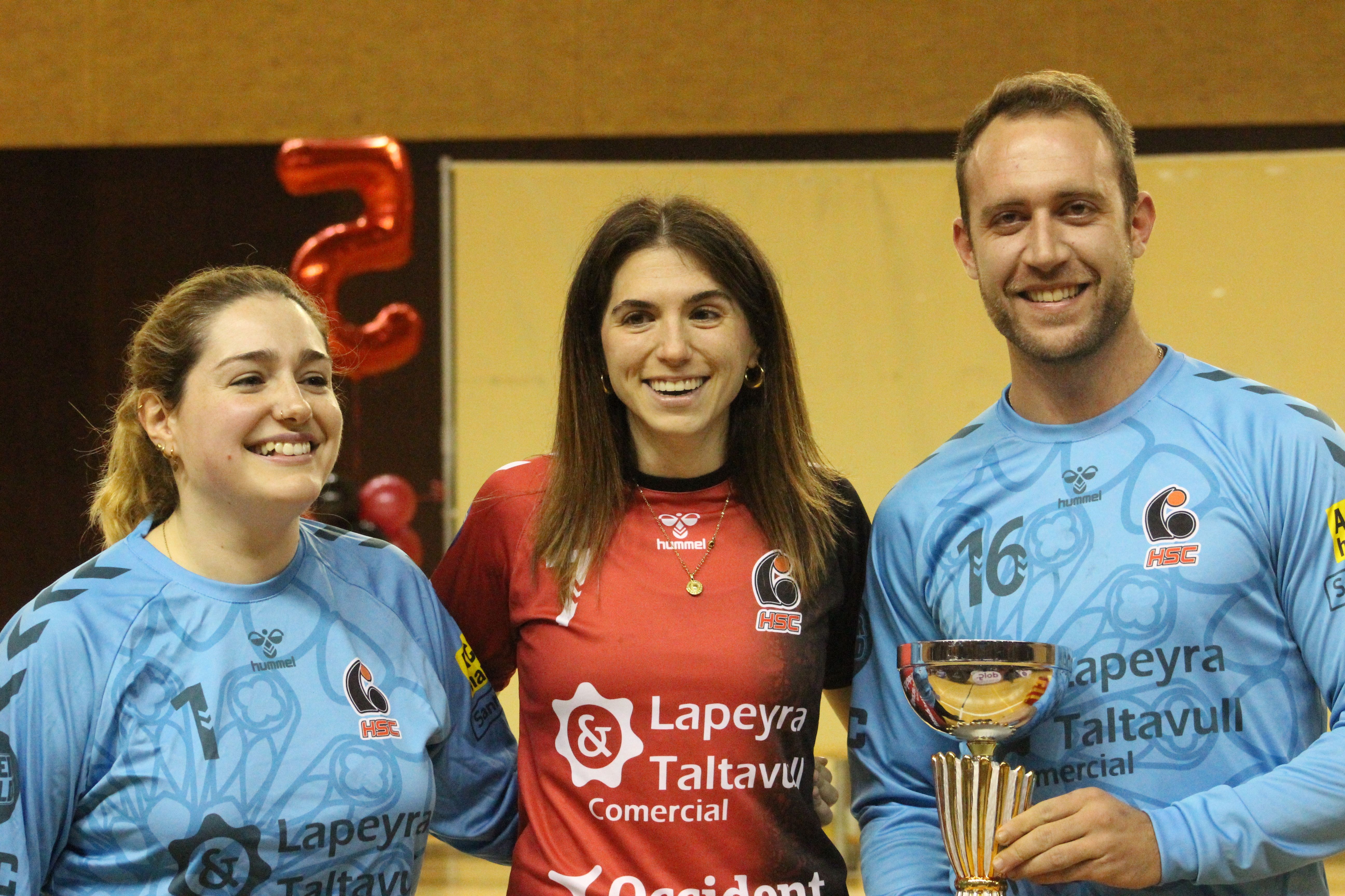 Presentació d'equips de l'Handbol Sant Cugat. FOTO: Handbol Sant Cugat