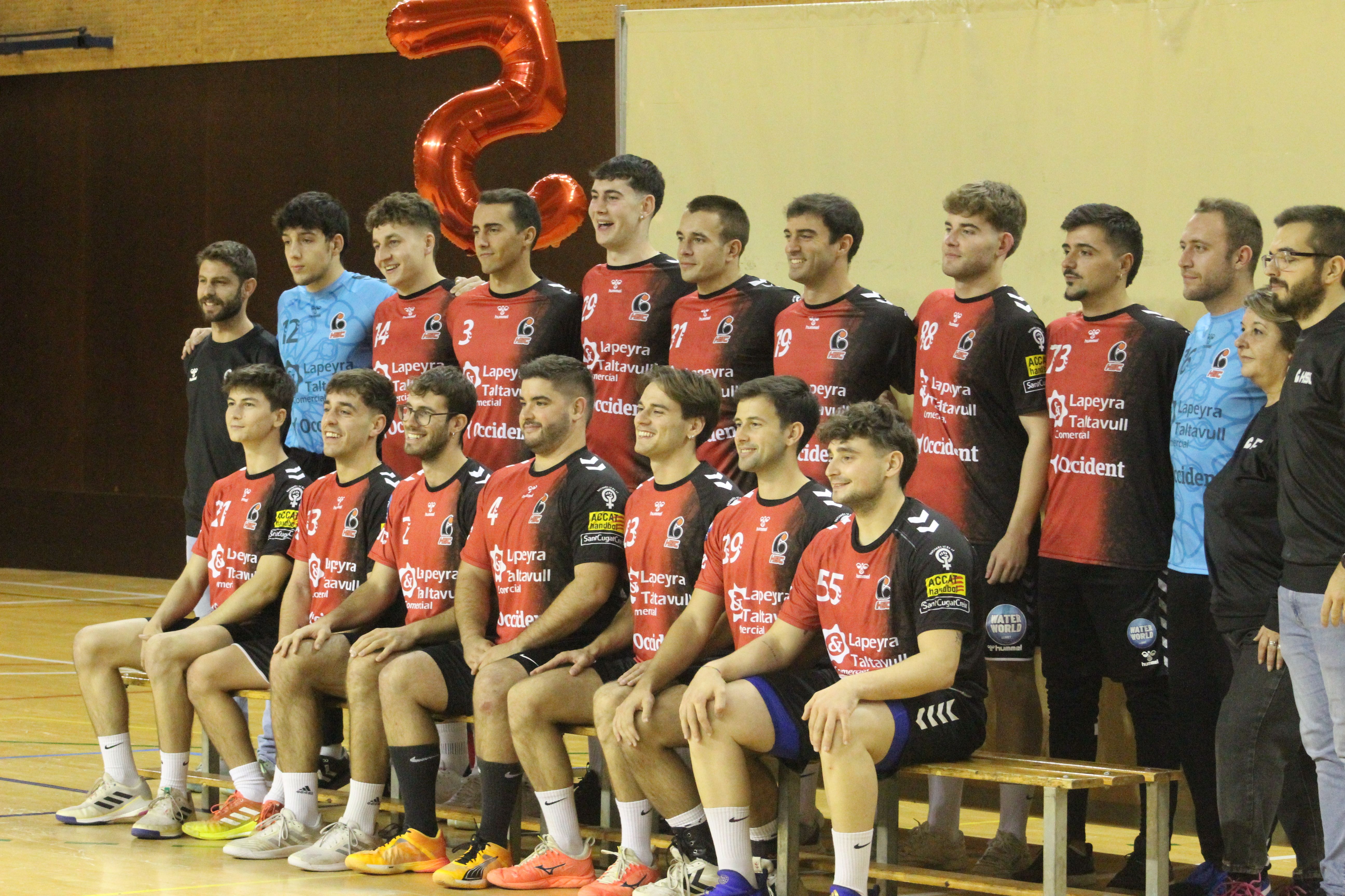 Presentació d'equips de l'Handbol Sant Cugat. FOTO: Handbol Sant Cugat