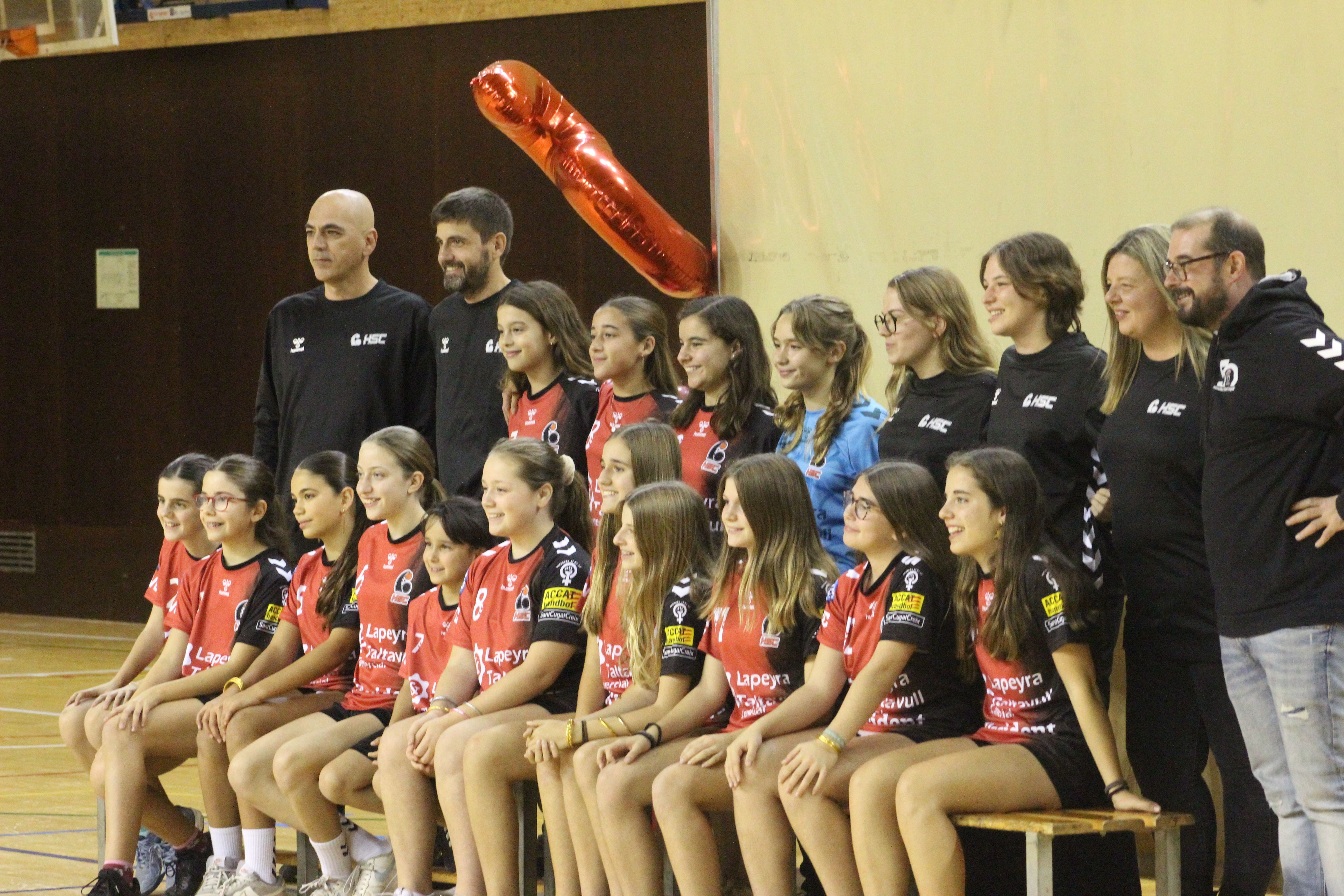 Presentació d'equips de l'Handbol Sant Cugat. FOTO: Handbol Sant Cugat