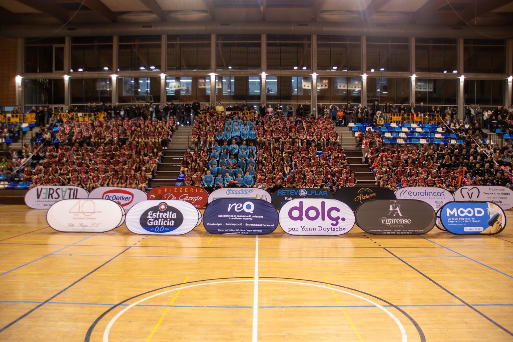 Presentació d'equips de l'Handbol Sant Cugat. FOTO: Handbol Sant Cugat