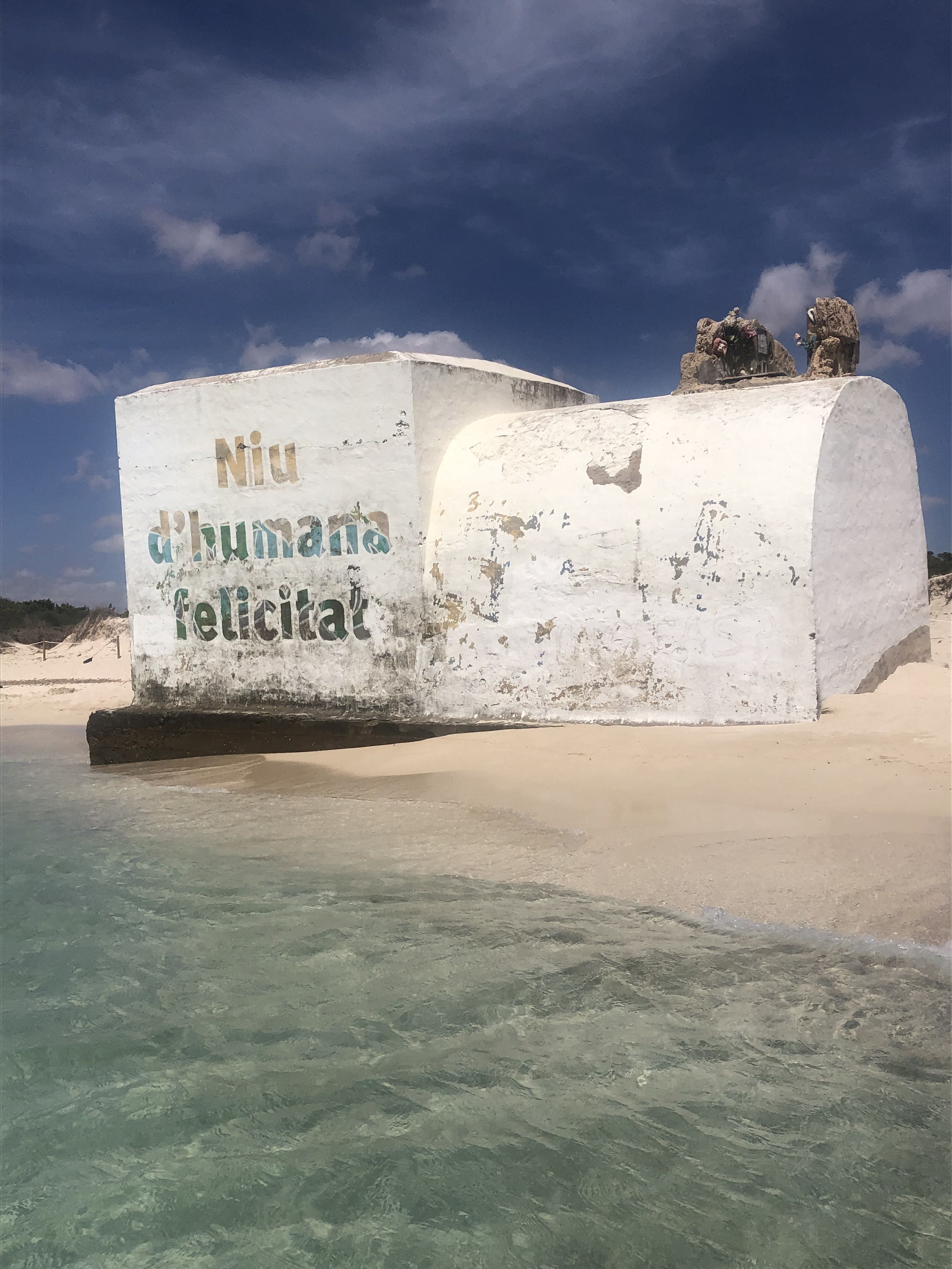 Niu d’humana felicitat · Es Trenc. Mallorca FOTO: Agustí Hurtado Giner