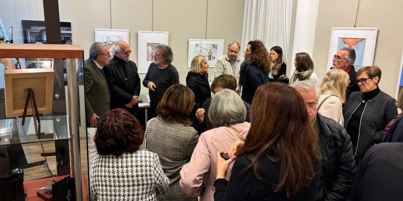 Exposició de Calanchini a l'Espai Lluís Ribas. FOTO: Cedida per l'Espai Lluís Ribas