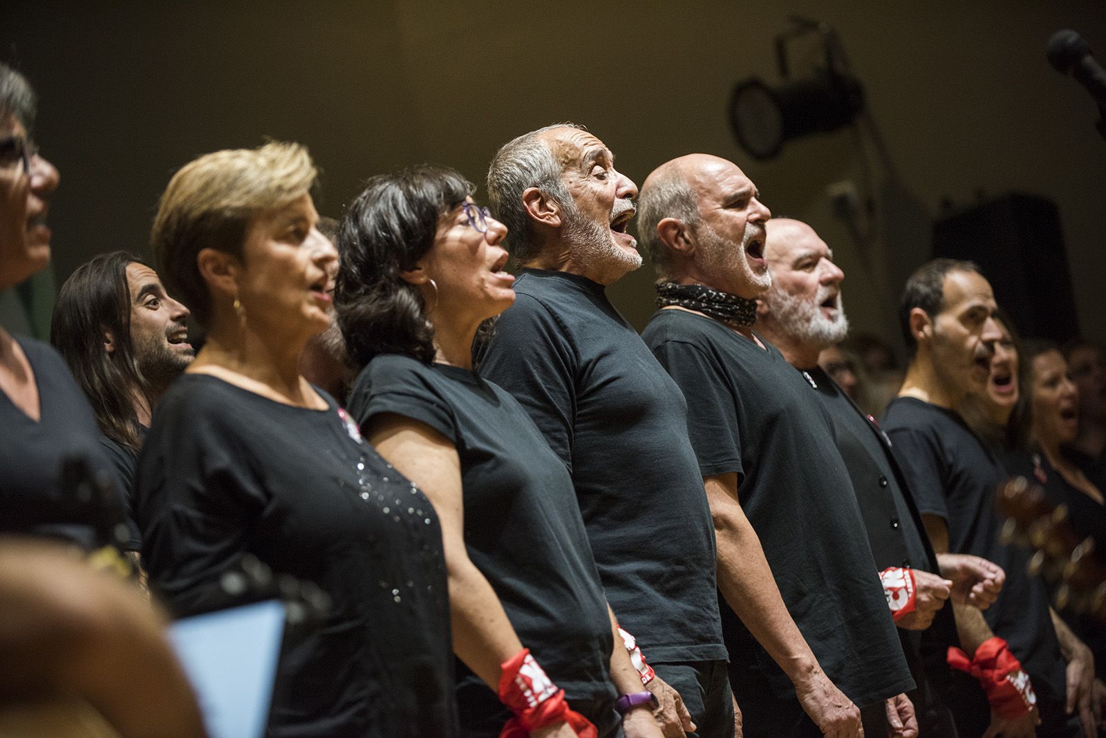 Concert solidari amb l'Alzheimer de Rock Choir. FOTO: Bernat Millet.