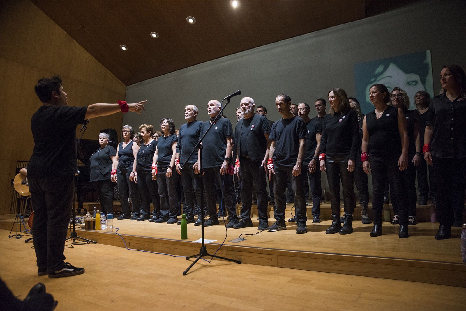 Concert solidari amb l'Alzheimer de Rock Choir. FOTO: Bernat Millet.