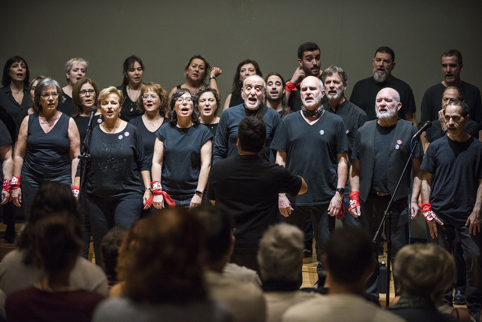 Concert solidari amb l'Alzheimer de Rock Choir. FOTO: Bernat Millet.