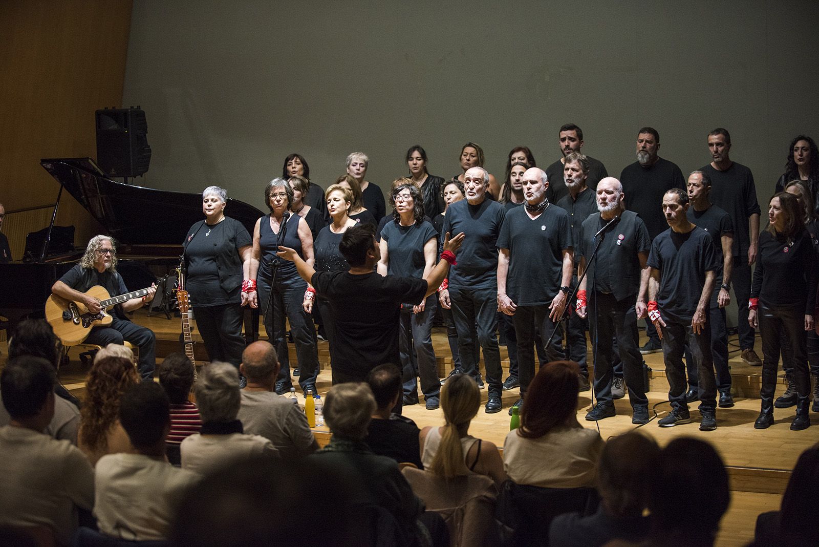 Concert solidari amb l'Alzheimer de Rock Choir. FOTO: Bernat Millet.