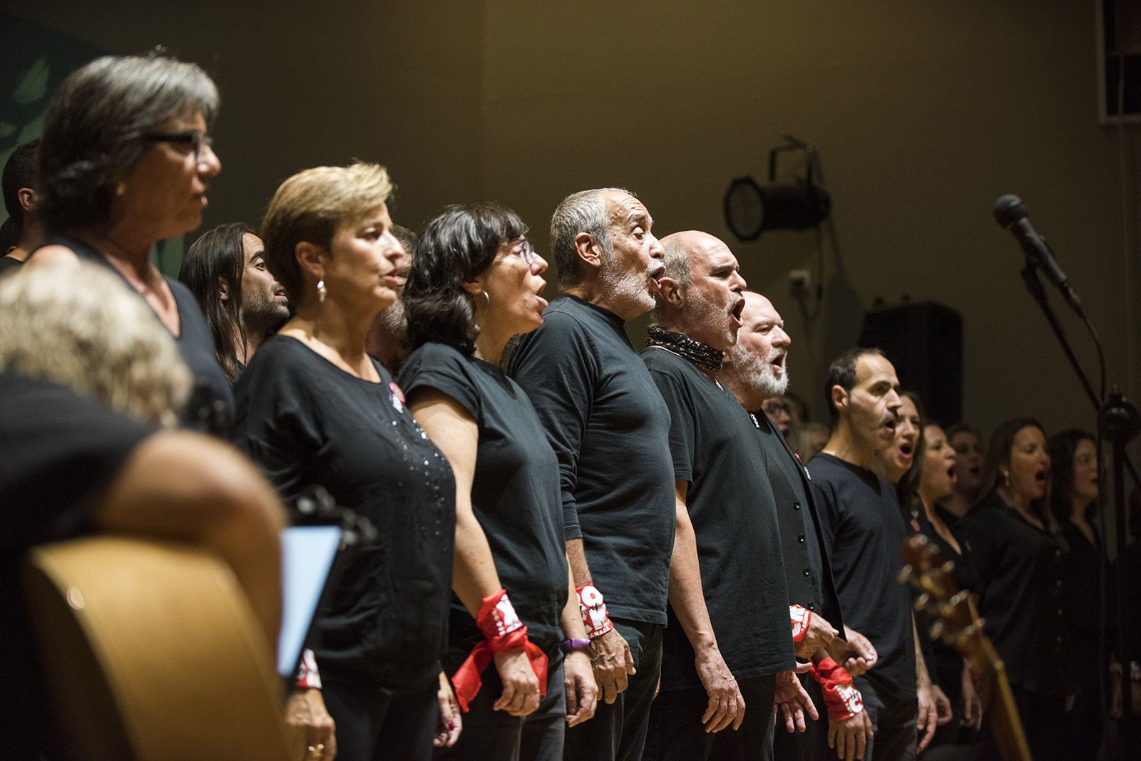 Concert solidari amb l'Alzheimer de Rock Choir. FOTO: Bernat Millet.