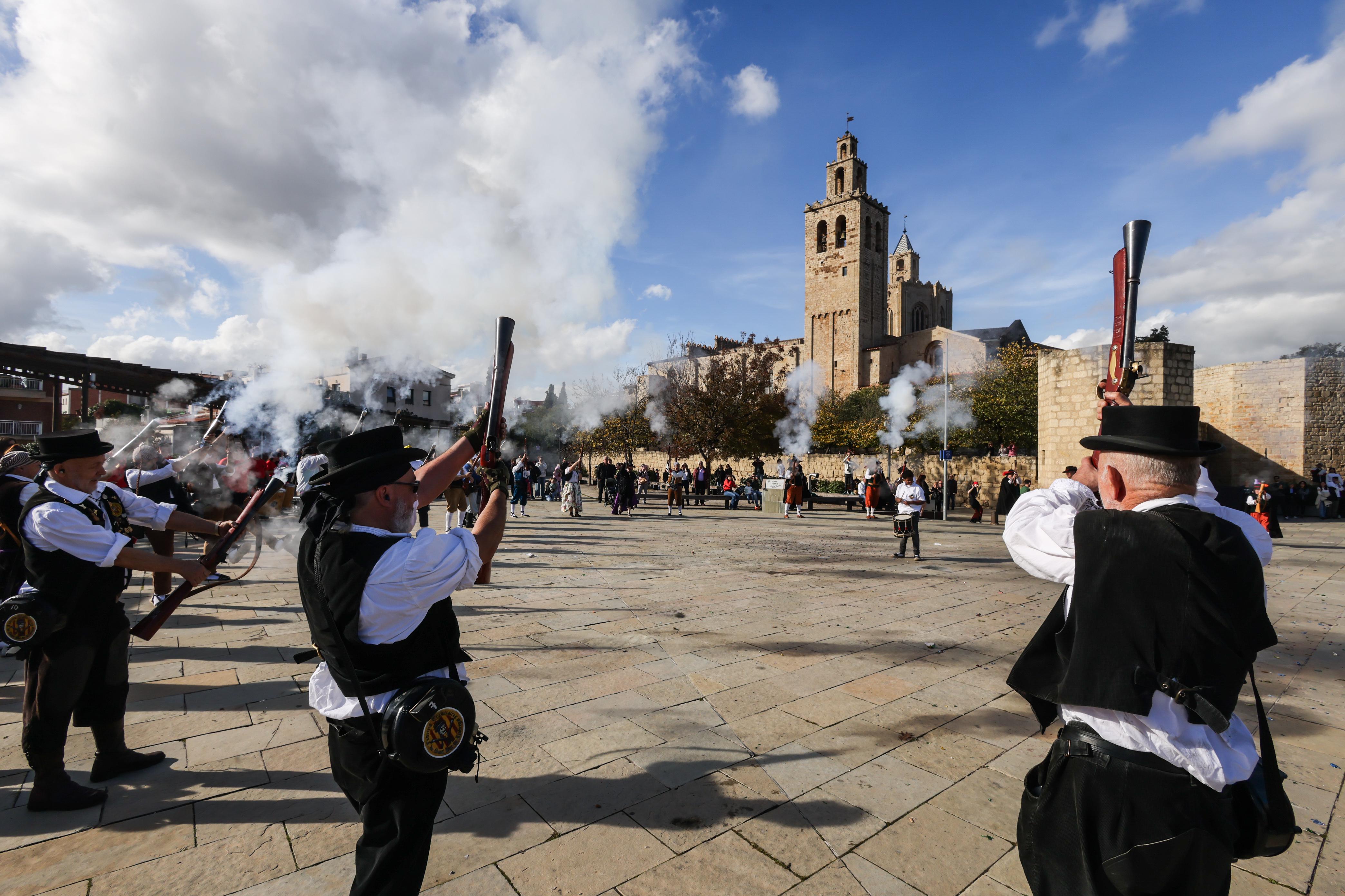 Trobada Trabucaires 2024 a Sant Cugat. FOTO: Lali Puig/Ajuntament