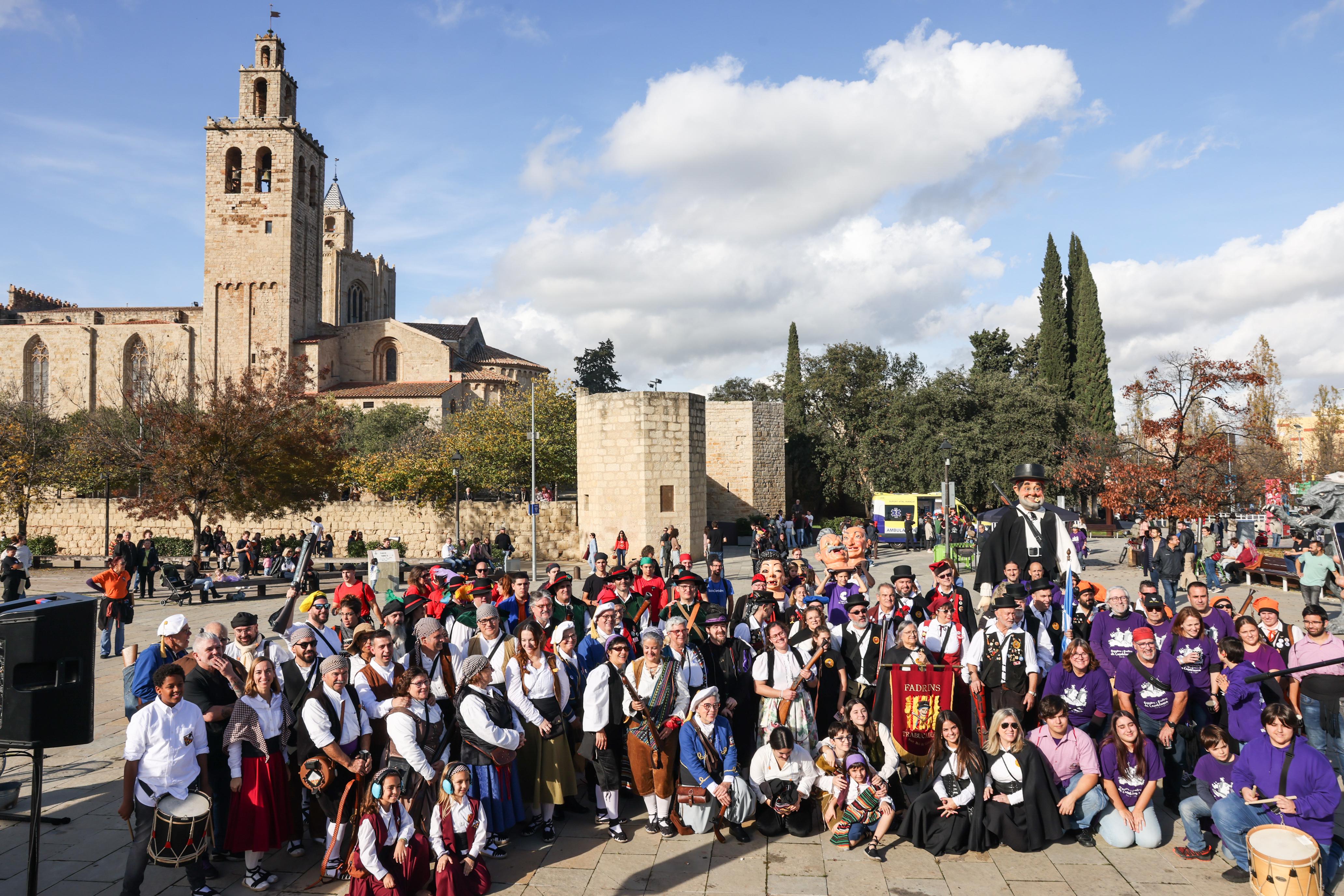 Trobada Trabucaires 2024 a Sant Cugat. FOTO: Lali Puig/Ajuntament