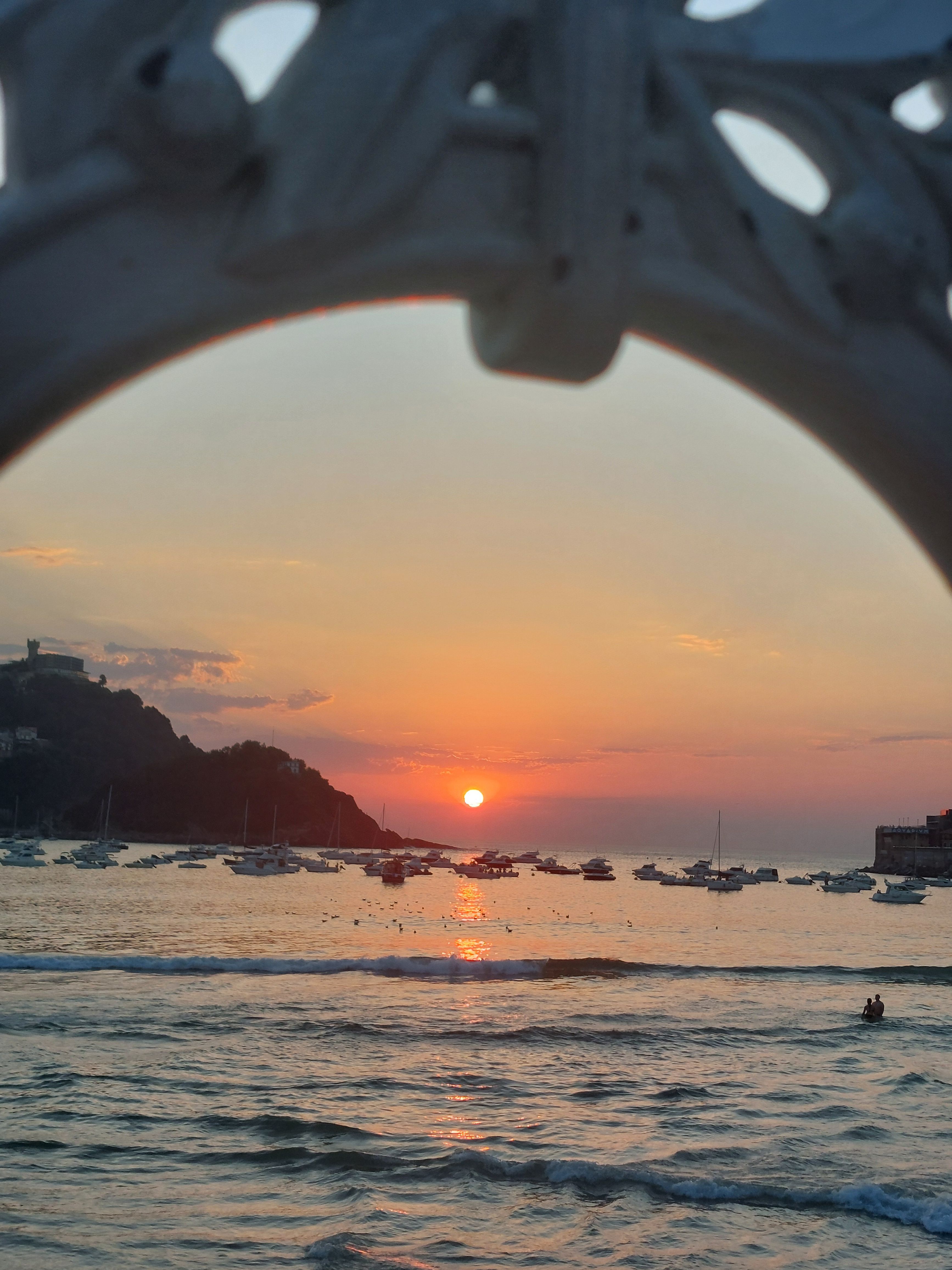 Ocaso · Platja la Concha  Donostia FOTO: Blondi Vilés Gabaldón 