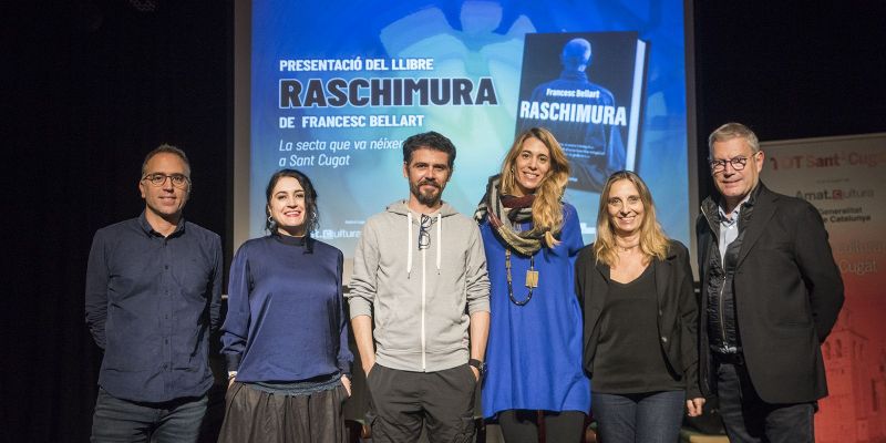 Presentació del llibre 'Raschimura' de Francesc Bellart. FOTO: Bernat Millet.