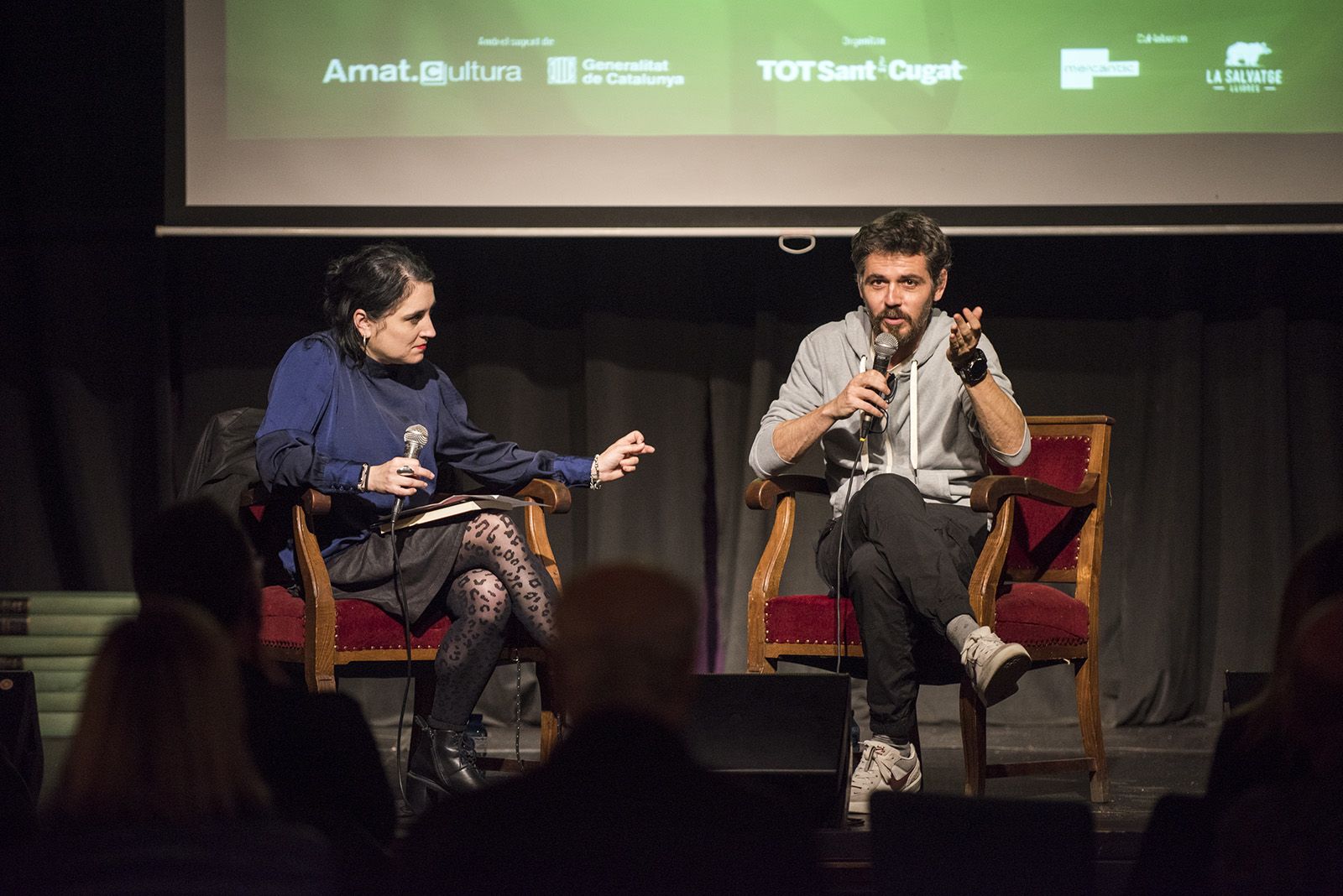 Presentació del llibre 'Raschimura' de Francesc Bellart. FOTO: Bernat Millet.