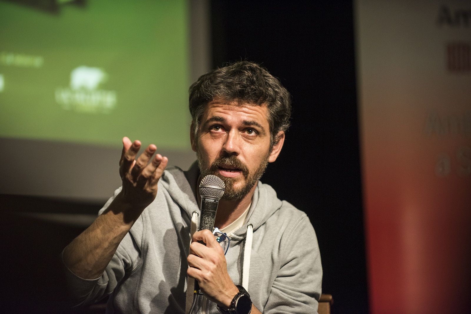 Presentació del llibre 'Raschimura' de Francesc Bellart. FOTO: Bernat Millet.