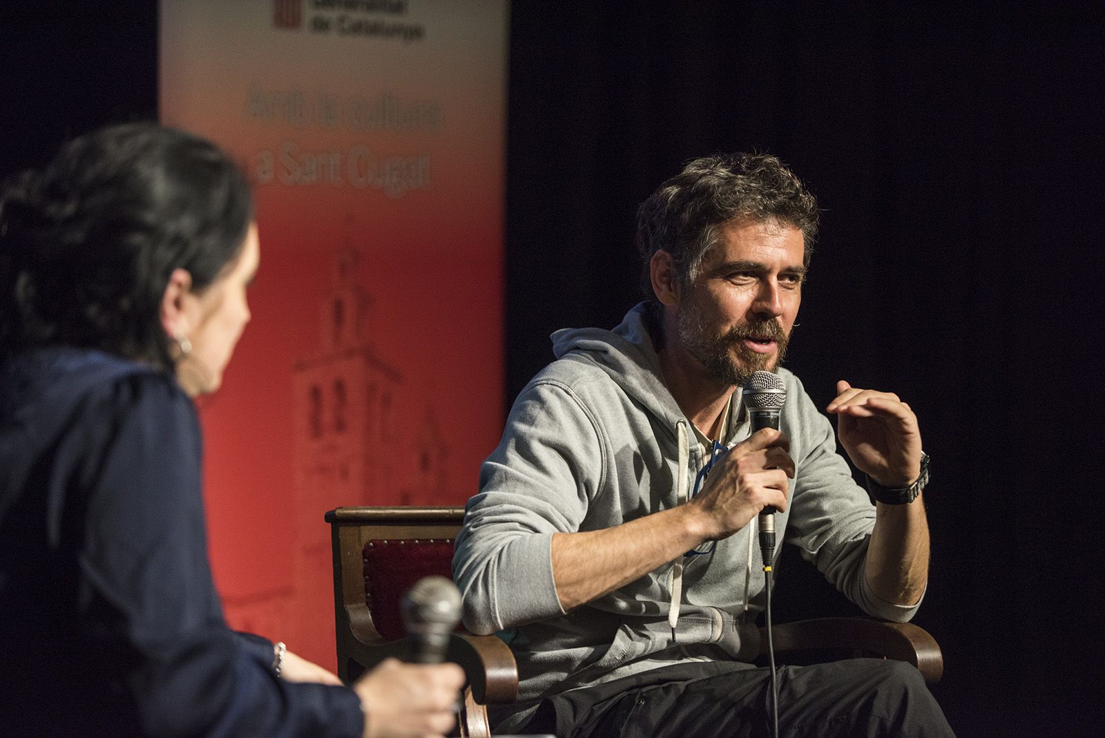 Presentació del llibre 'Raschimura' de Francesc Bellart. FOTO: Bernat Millet.