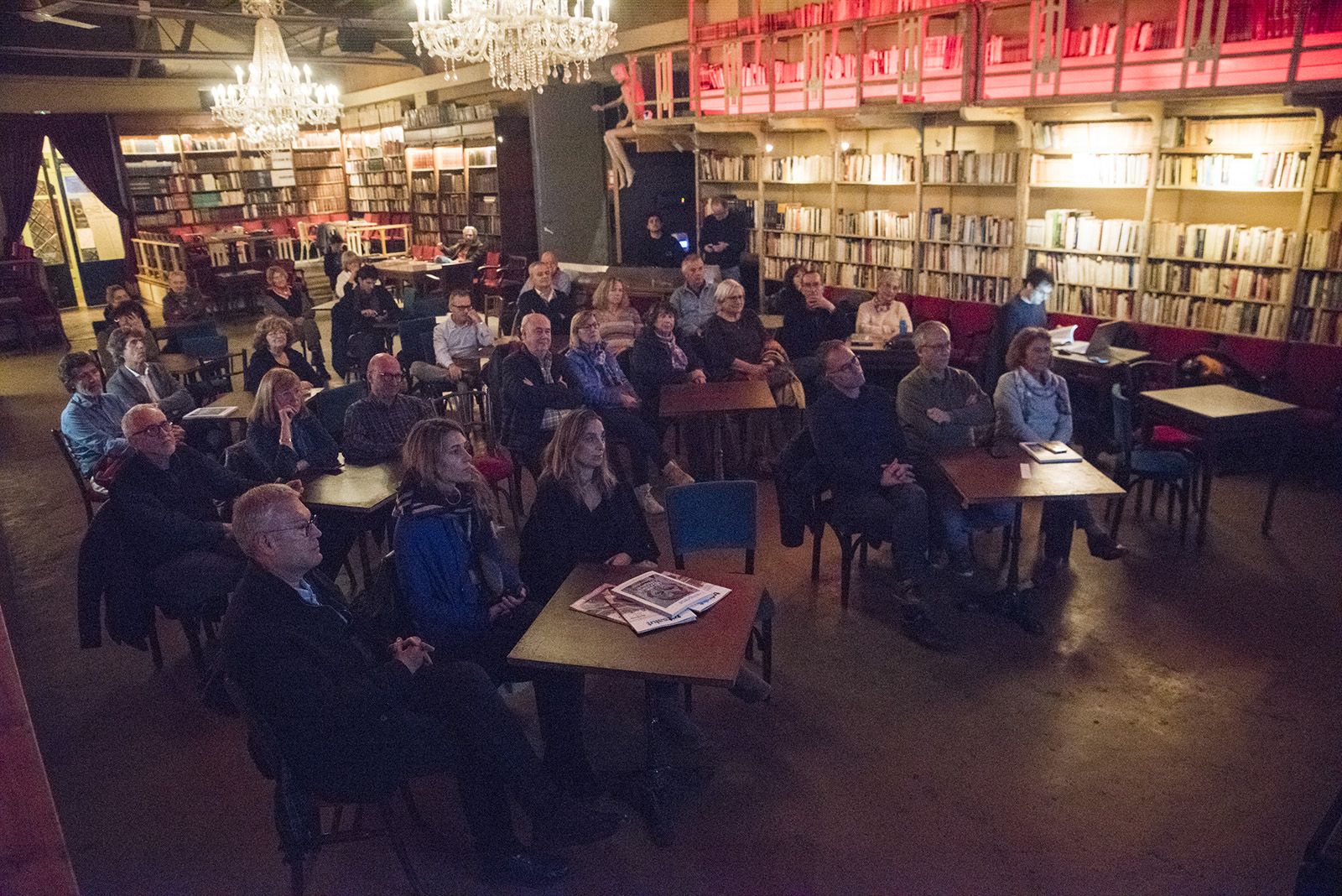 Presentació del llibre 'Raschimura' de Francesc Bellart. FOTO: Bernat Millet.