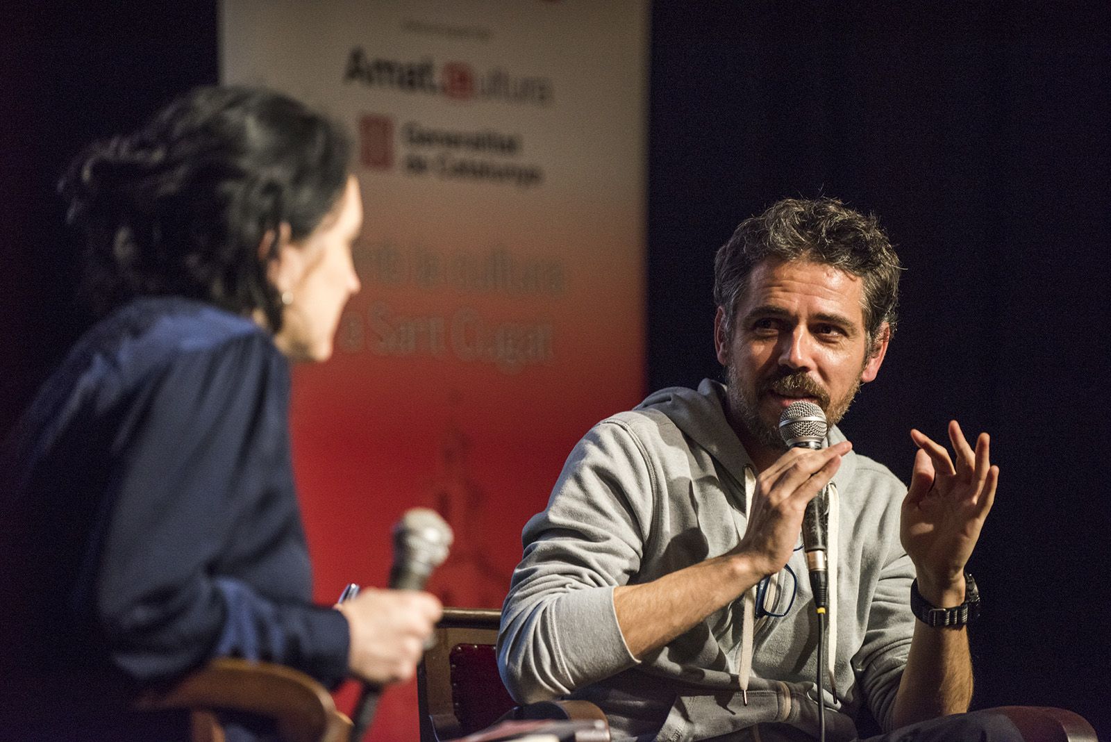 Presentació del llibre 'Raschimura' de Francesc Bellart. FOTO: Bernat Millet.