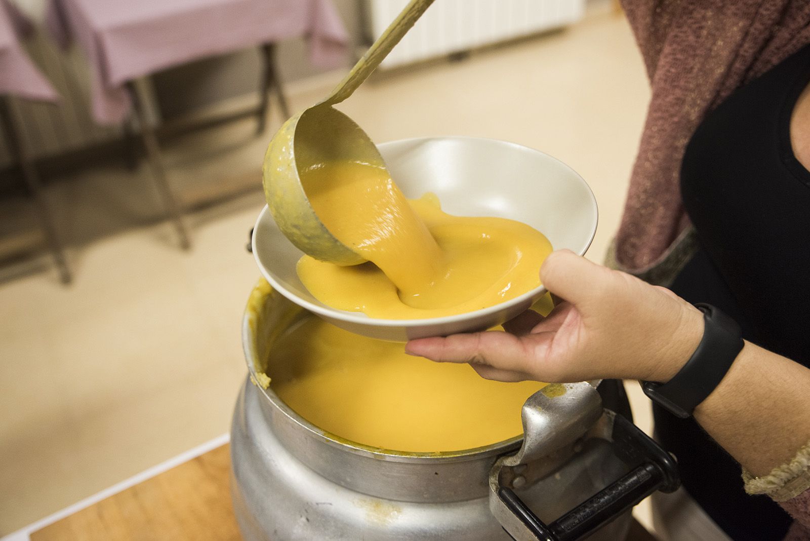 Sopar d'acció de gràcies de l'Església Protestant de Valldoreix. FOTO: Bernat Millet.