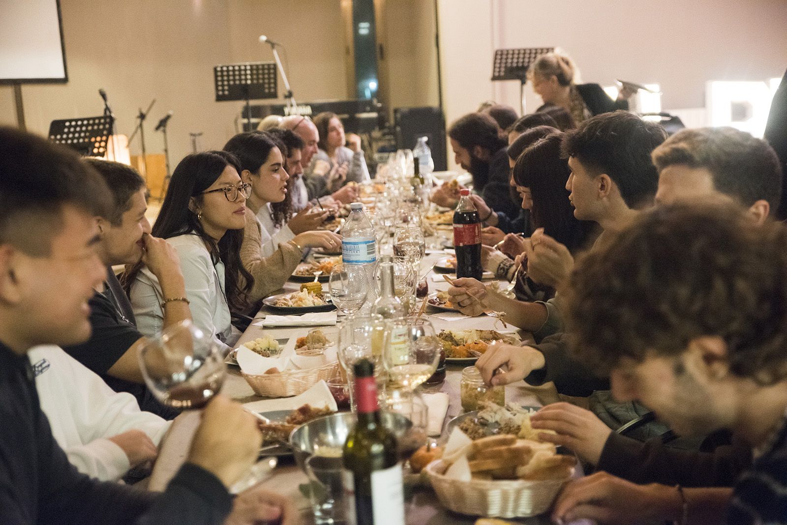 Sopar d'acció de gràcies de l'Església Protestant de Valldoreix. FOTO: Bernat Millet.