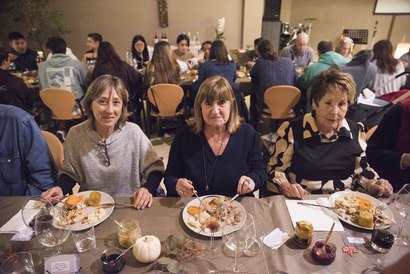 Sopar d'acció de gràcies de l'Església Protestant de Valldoreix. FOTO: Bernat Millet.