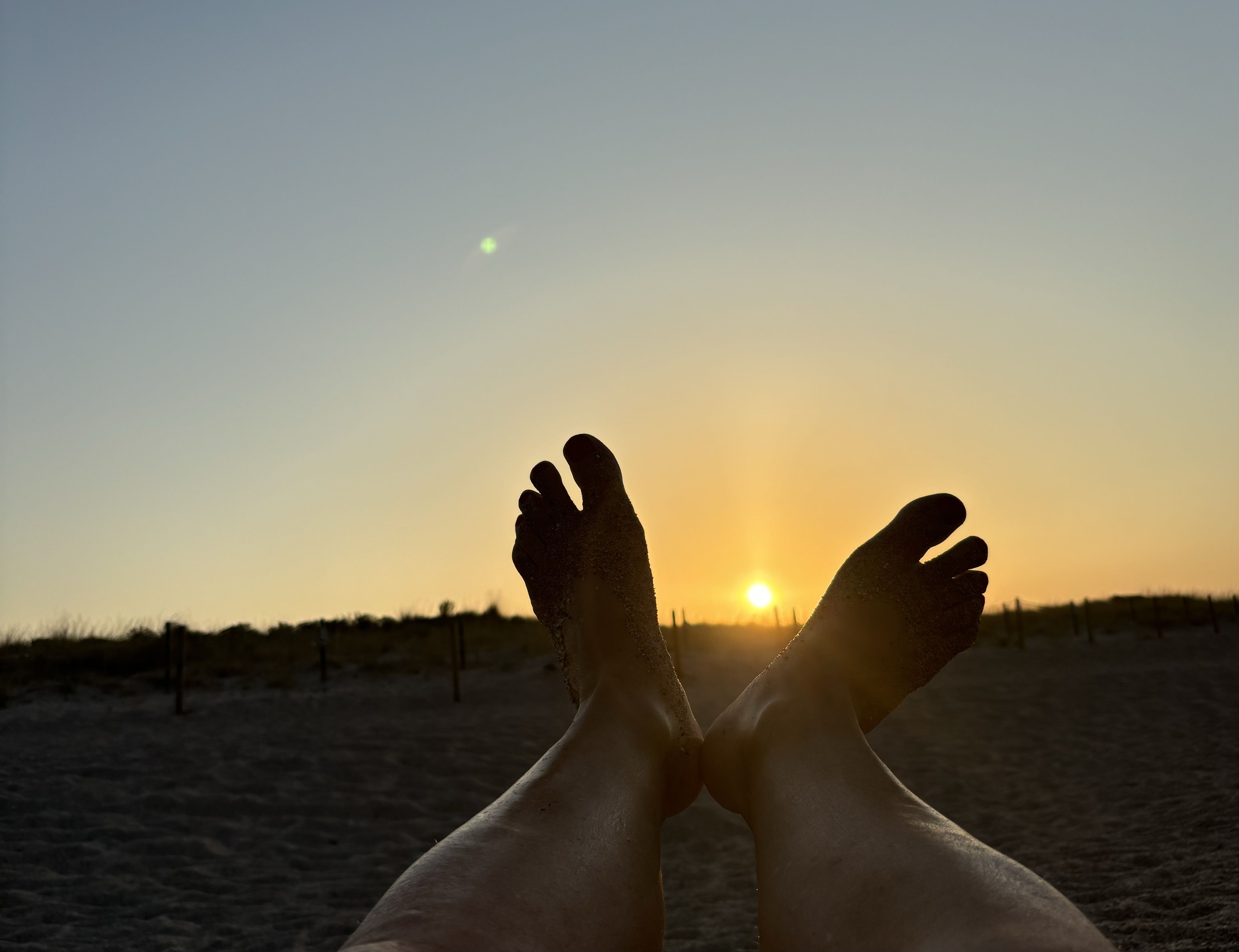 El sol cau als meus peus · Platja de Pals FOTO: Cristina Castillon Mezquita