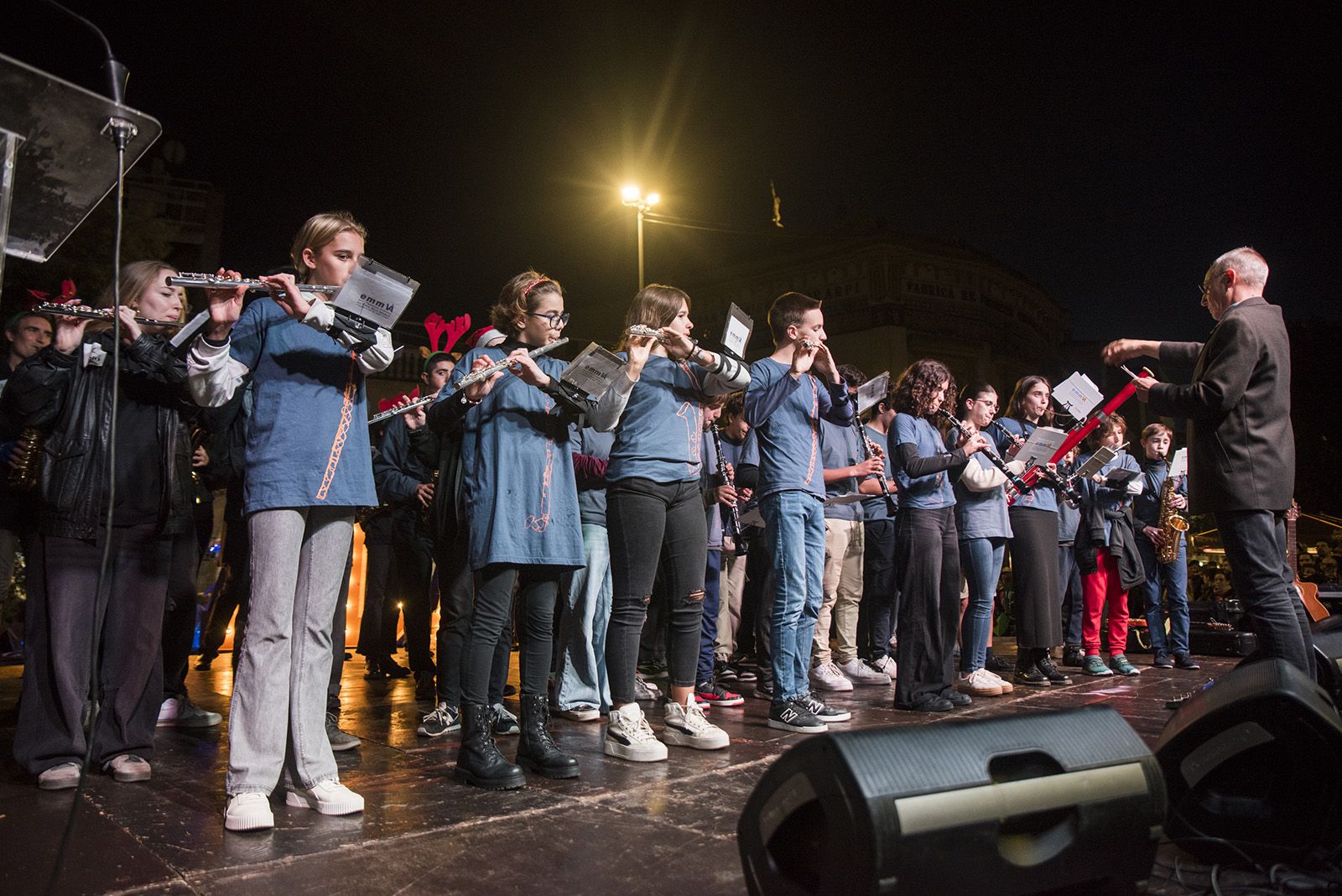 Encesa de llums de Nadal. FOTO: Bernat Millet.